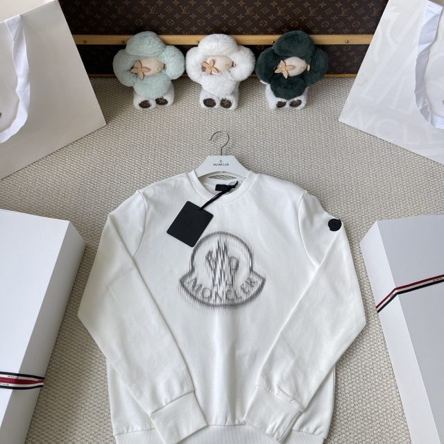 Large Badge Crewneck Sweatshirt — product photograph