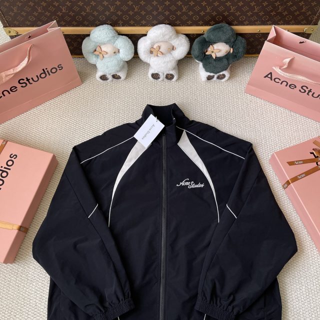 Contrast Panel Track Jacket — product photograph