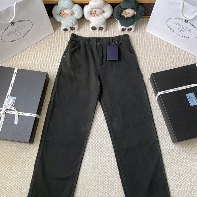 Triangle Pocket Wide Leg Trousers — product photograph