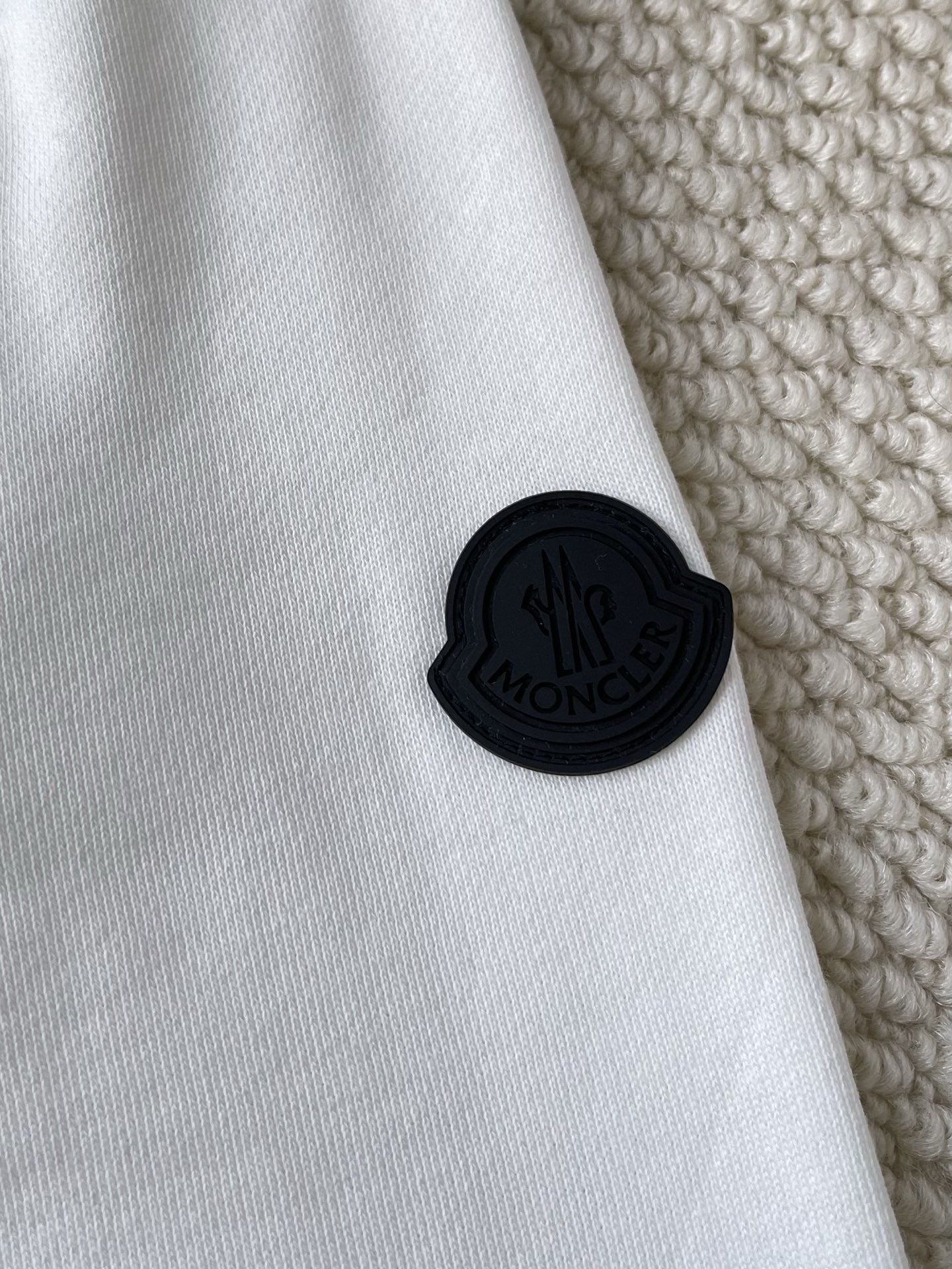Large Badge Crewneck Sweatshirt — product photograph