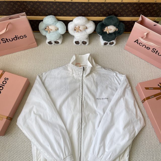 Embroidered Stand Collar Jacket — product photograph