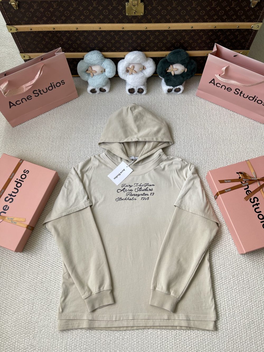 Script Logo Pullover Hoodie — product photograph