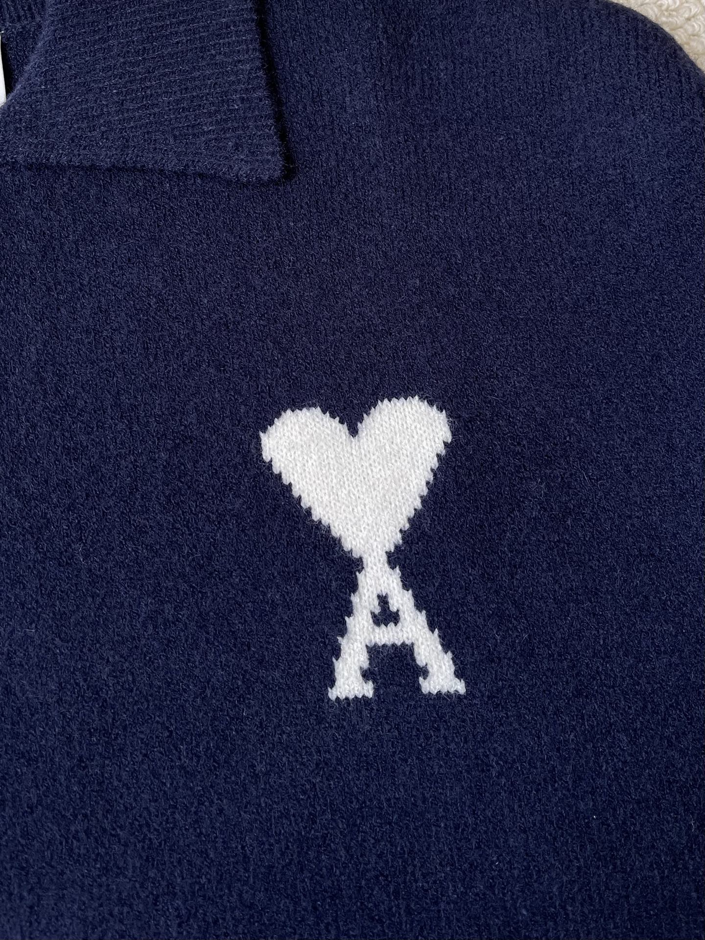 Heart Logo Long Sleeve Polo — product photograph