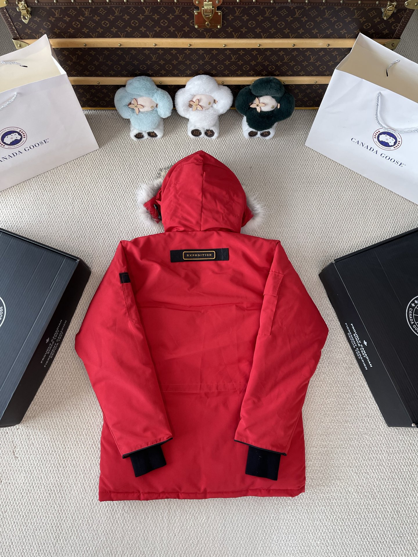 Hood Trim Parka — product photograph