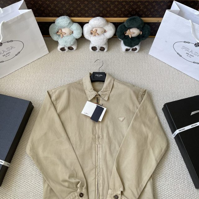 Triangle Badge Zip Jacket — product photograph