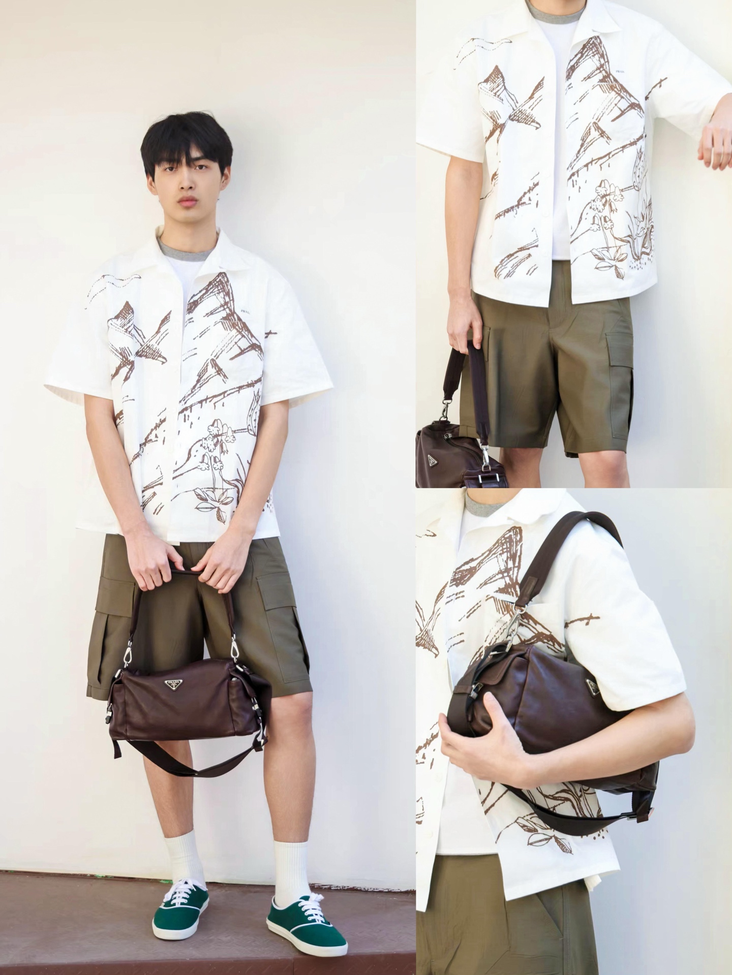 Flap Pocket Cargo Shorts — product photograph