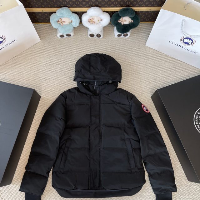 Hooded Quilted Jacket — product photograph