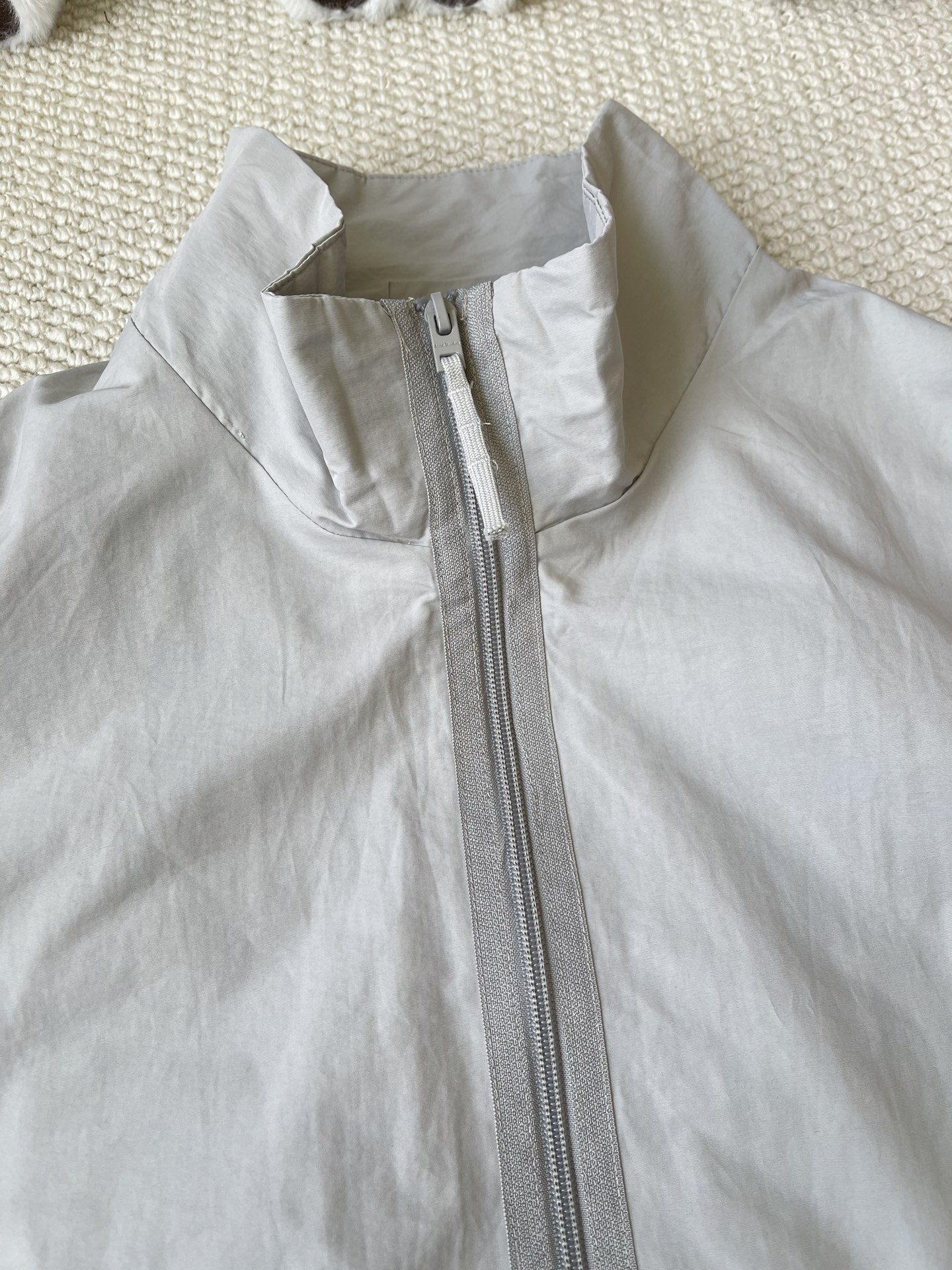 Stand Collar Logo Windbreaker — product photograph