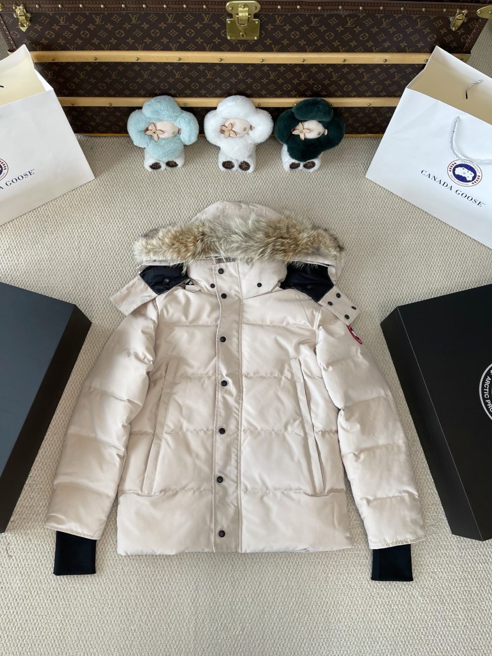 Trimmed Hood Parka — product photograph