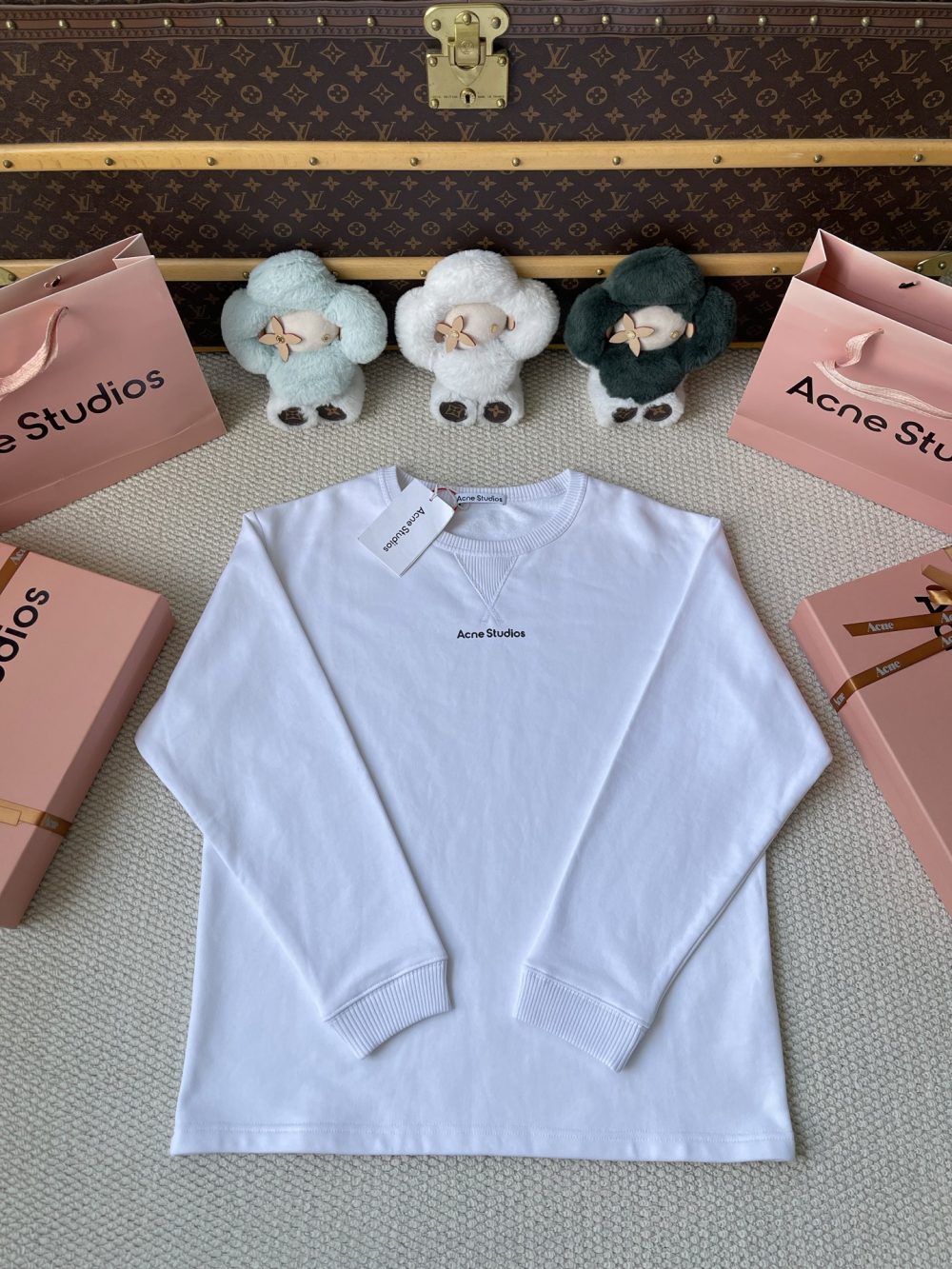 Small Logo Crewneck Sweatshirt — product photograph
