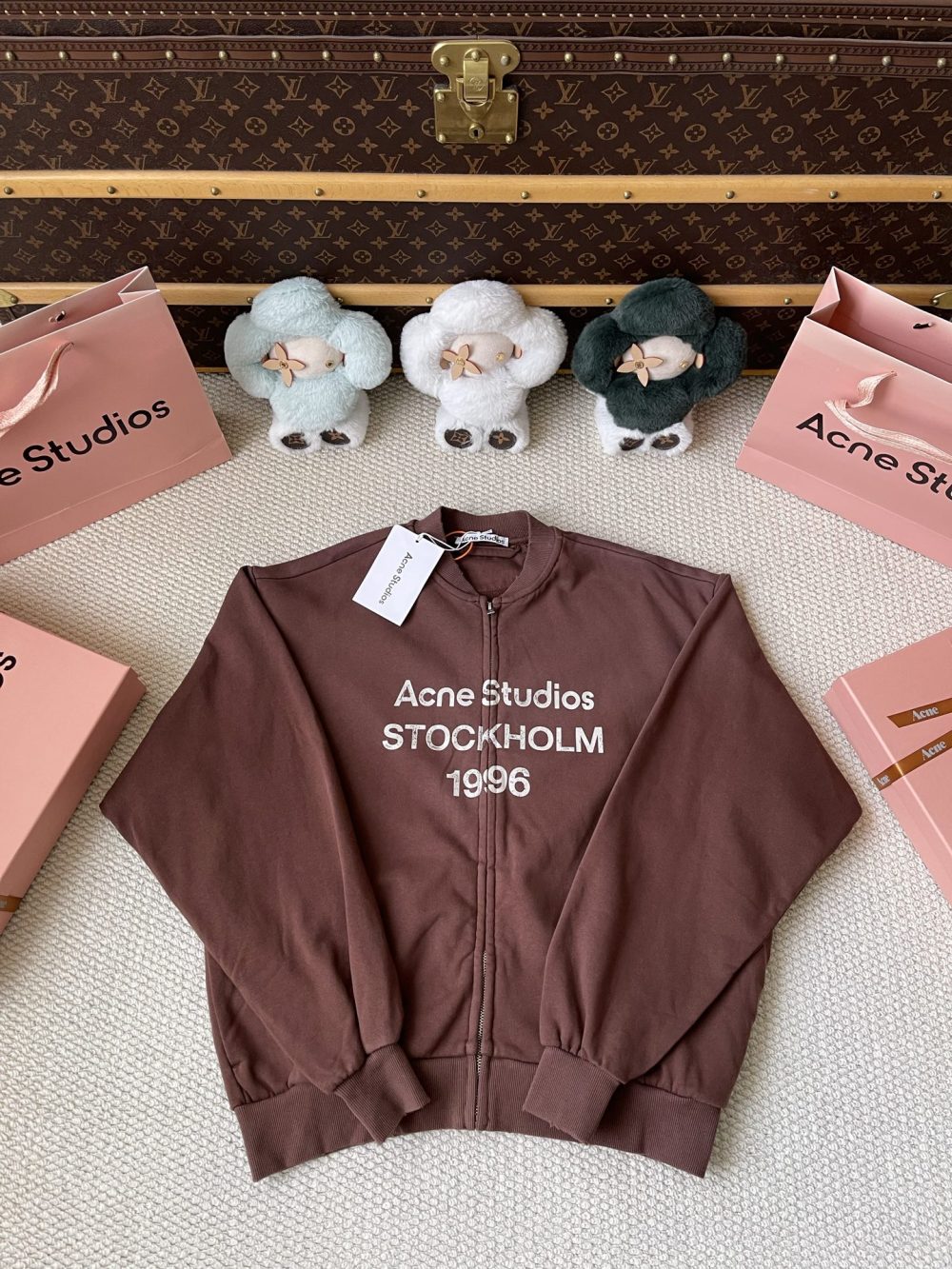 Stockholm Logo Zip Bomber — product photograph