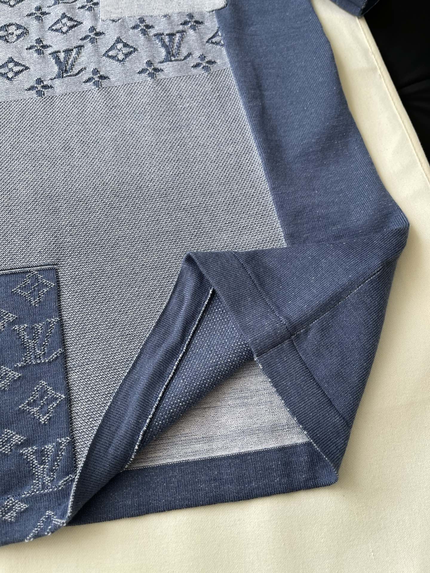 Patchwork Monogram Crewneck T-Shirt — product photograph