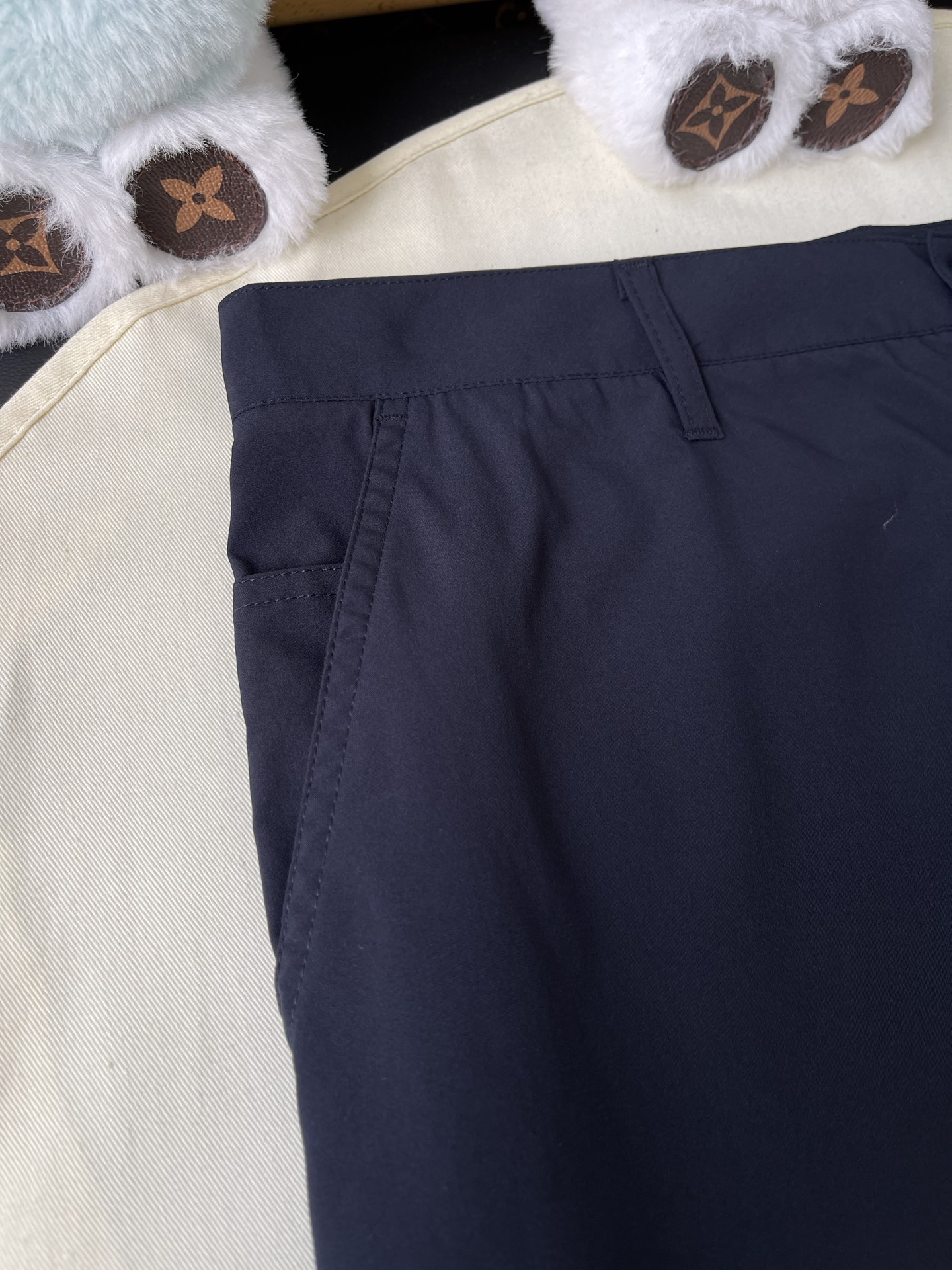 Tailored Straight-Leg Trousers — product photograph