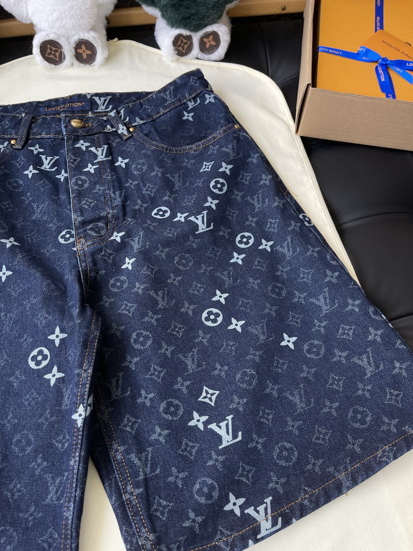 Patchwork Monogram Denim Separates — product photograph