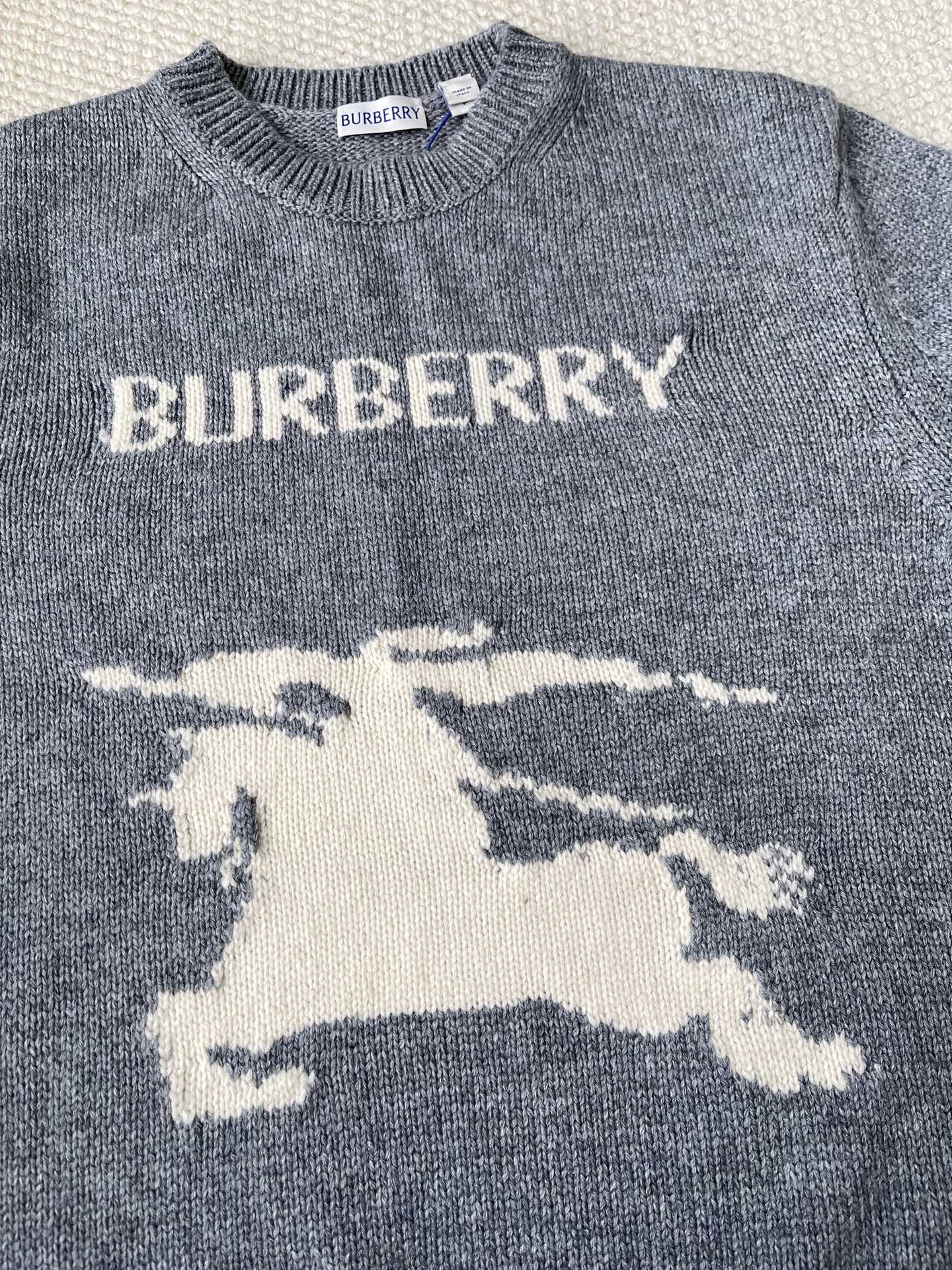 Horse-Graphic Wordmark Sweater — product photograph