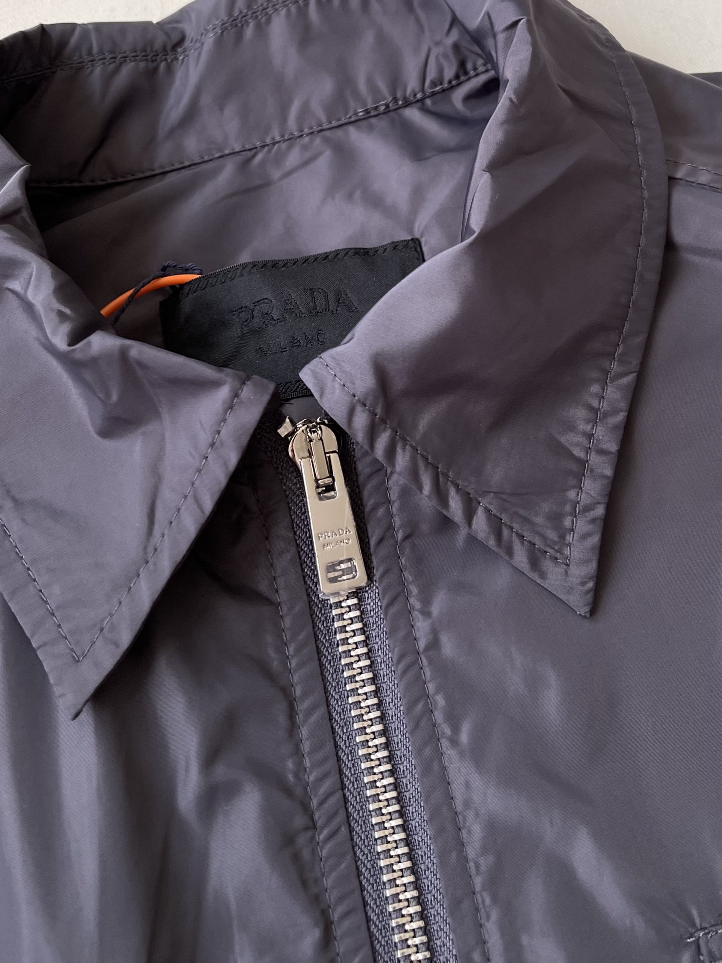 Twin-Pocket Zip Short-Sleeve Shirt — product photograph