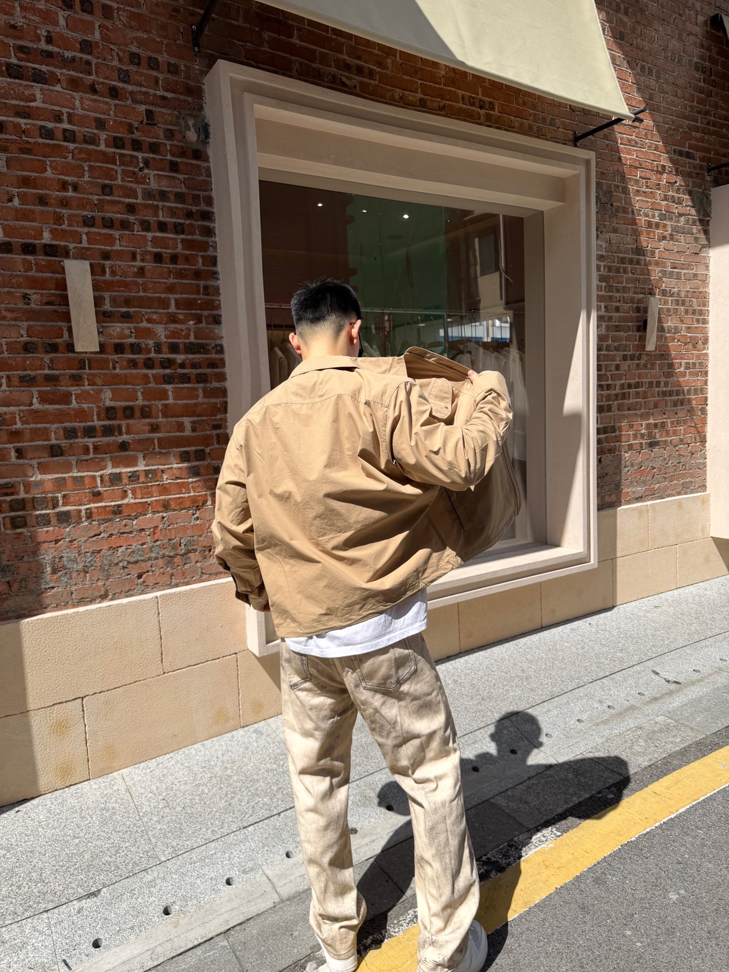 Flap-Pocket Utility Jacket — product photograph