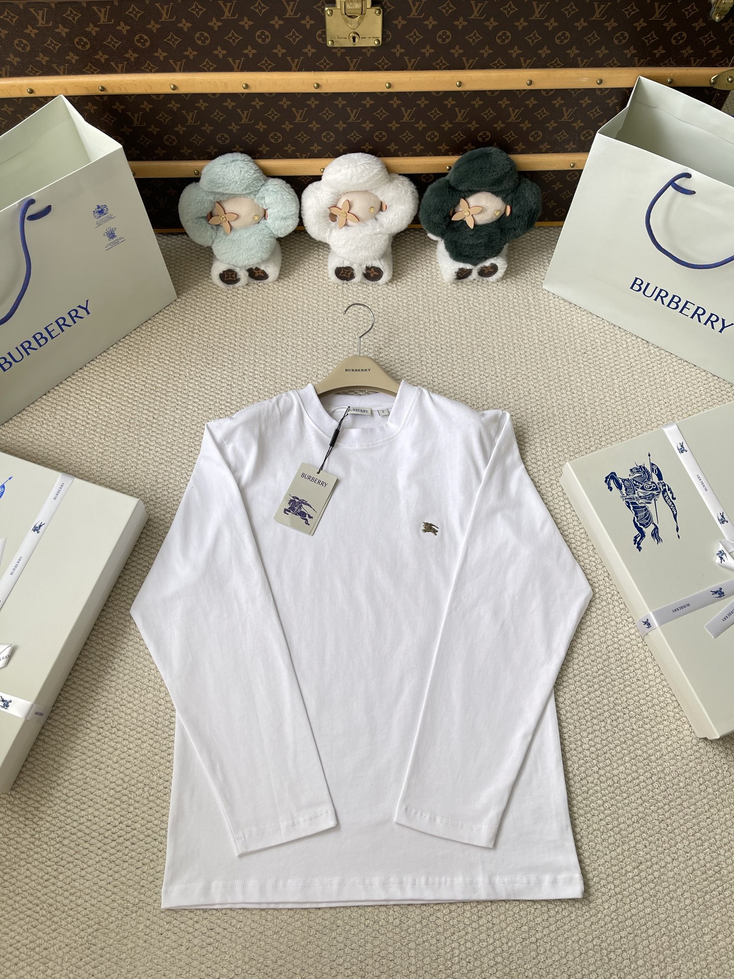 Small-Horse Long-Sleeve Top — product photograph