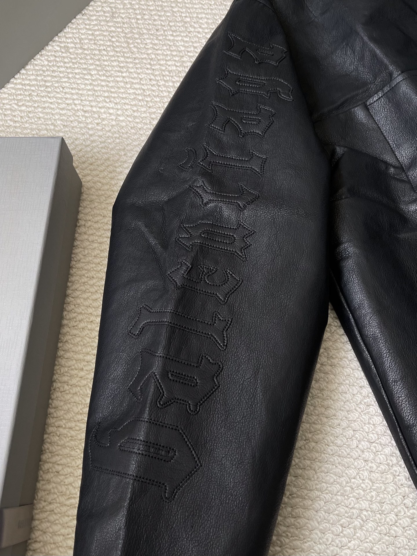 Smooth-Finish Button Jacket — product photograph