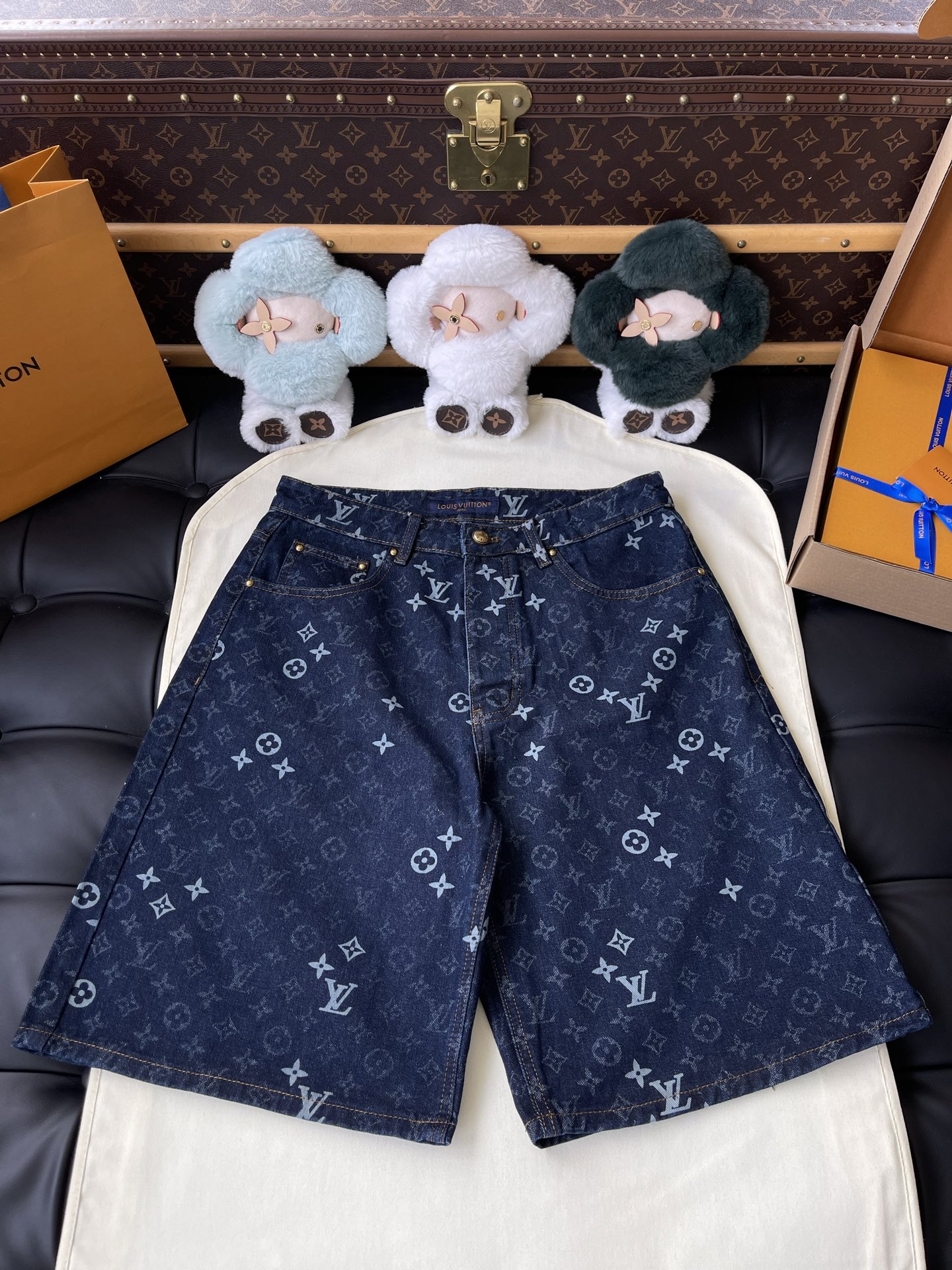Patchwork Monogram Denim Separates — product photograph