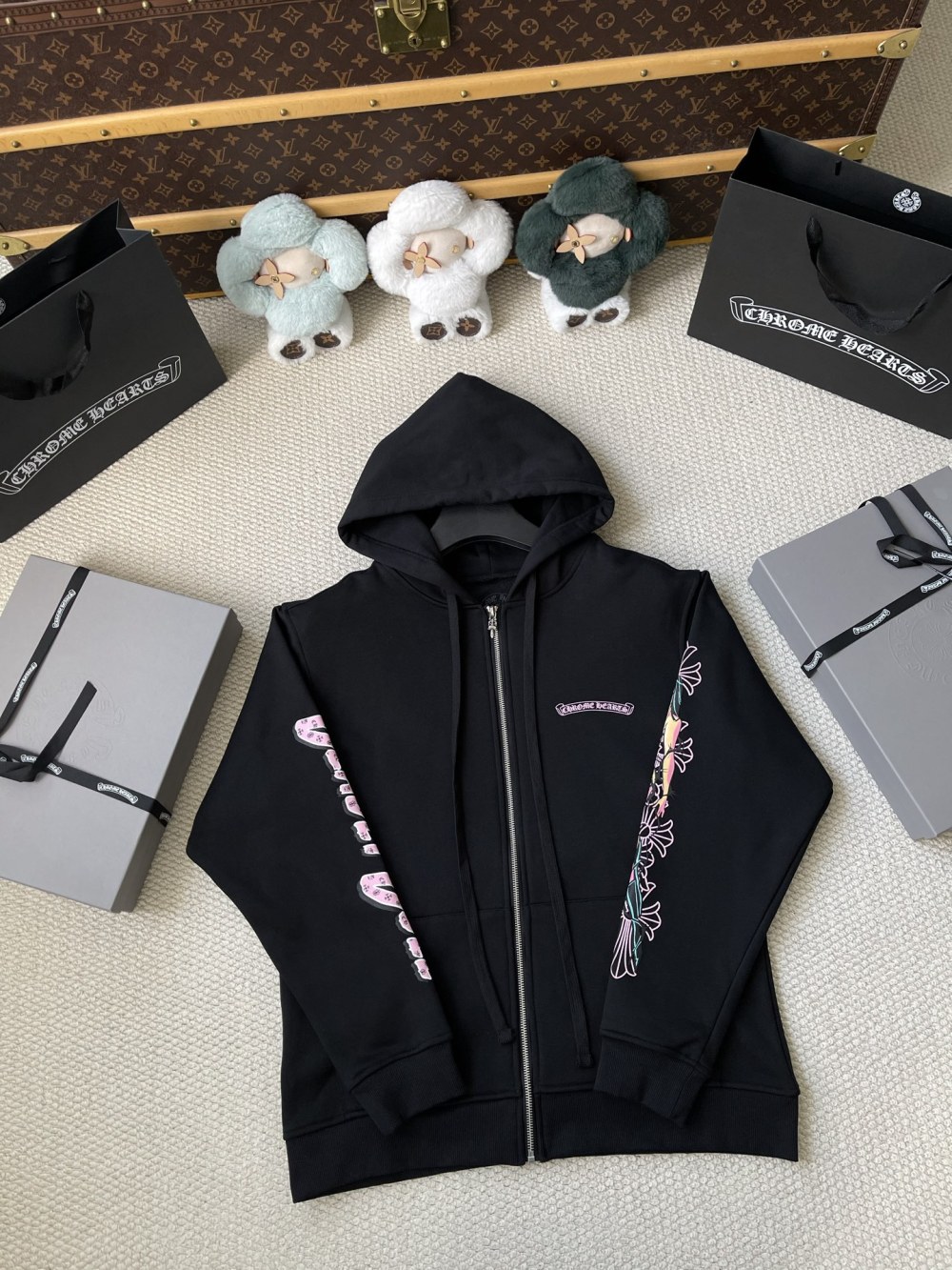 Pink-Floral Matching Separates — product photograph