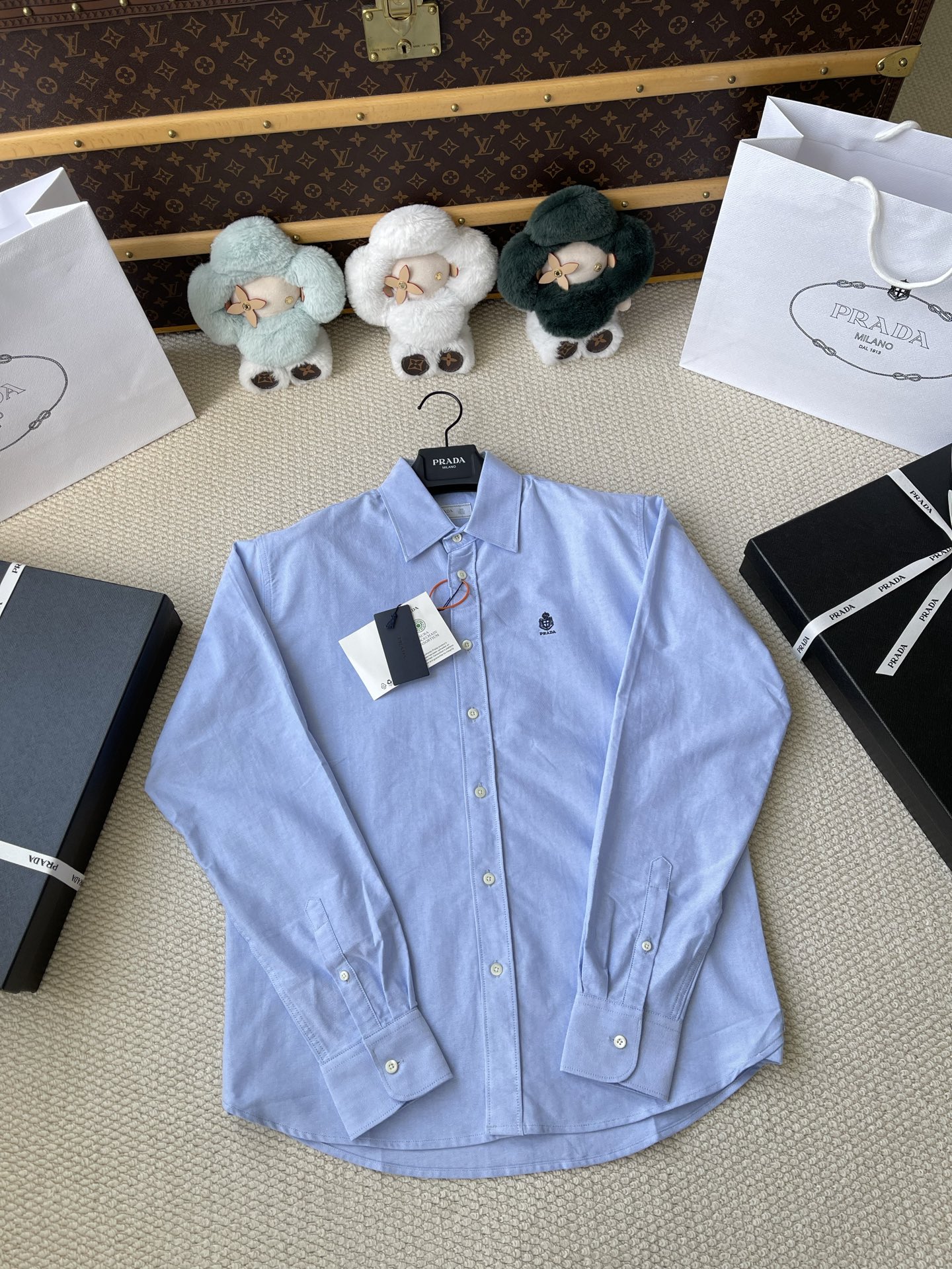 Crest Long-Sleeve Shirt — product photograph