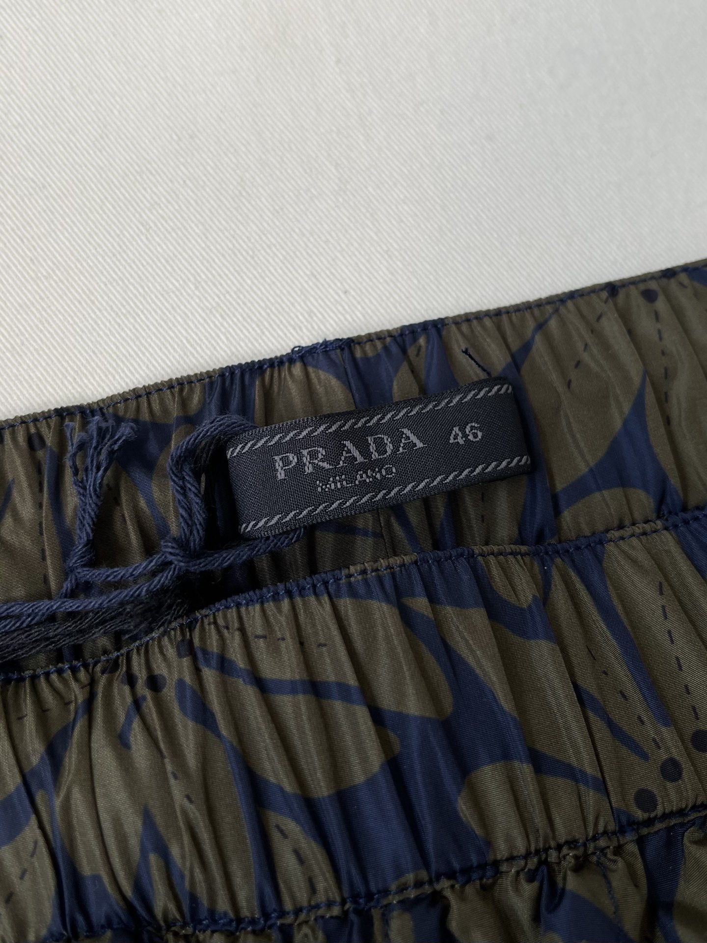 Floral Pattern Drawstring Shorts — product photograph