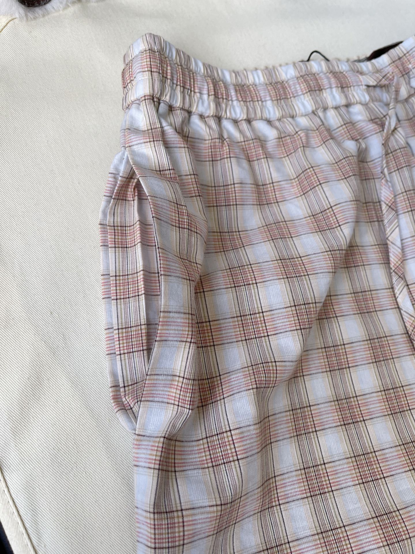 Checked Shirt and Shorts Separates — product photograph