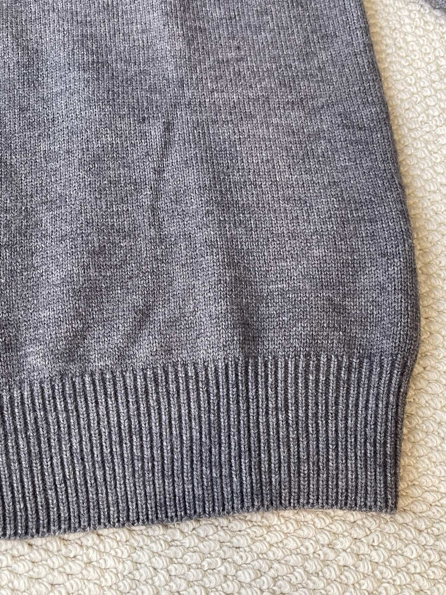 Crest Stand-Collar Zip Cardigan — product photograph