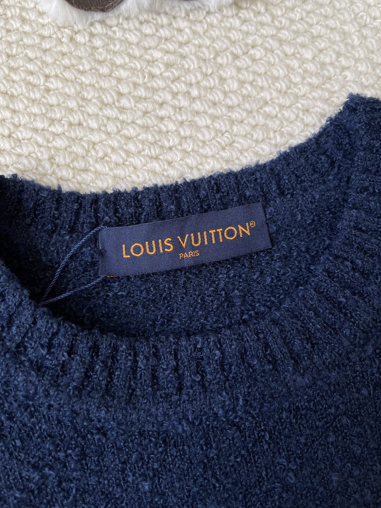 Script-Logo Crewneck Sweater — product photograph