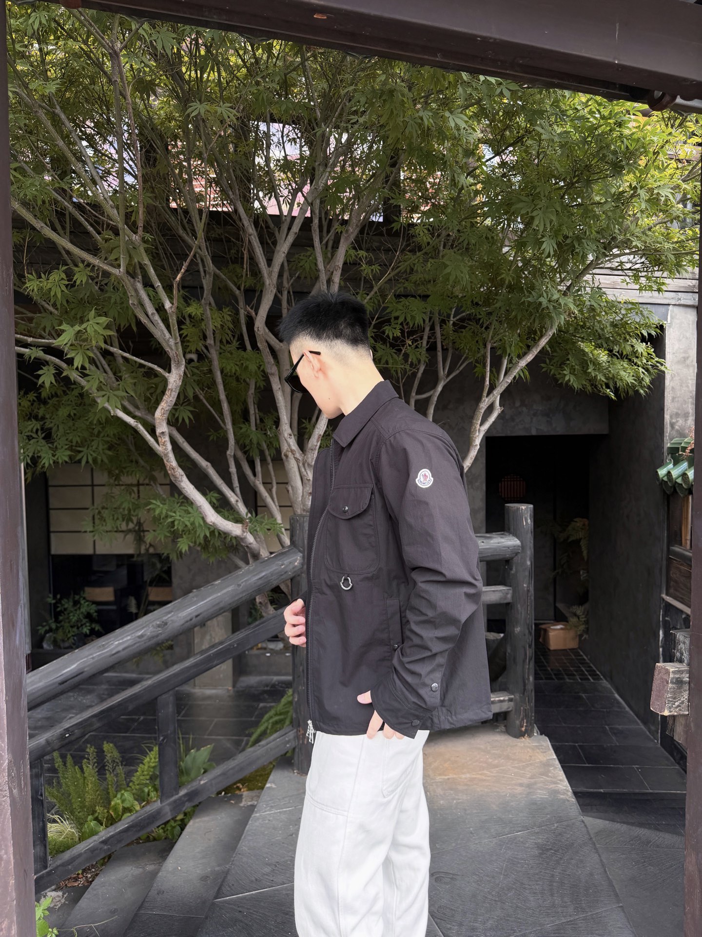 Flap-Pocket Utility Jacket — product photograph