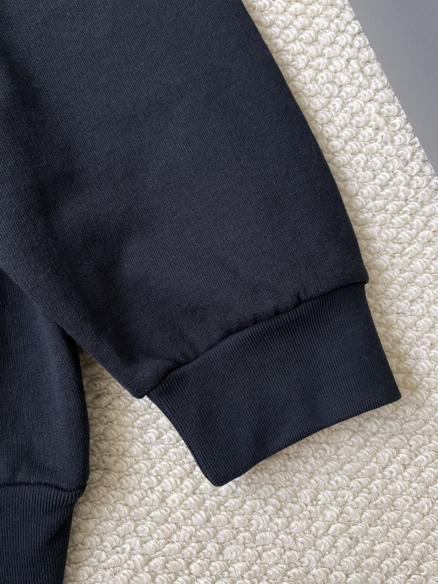 Back-Wordmark Half-Zip Hoodie — product photograph