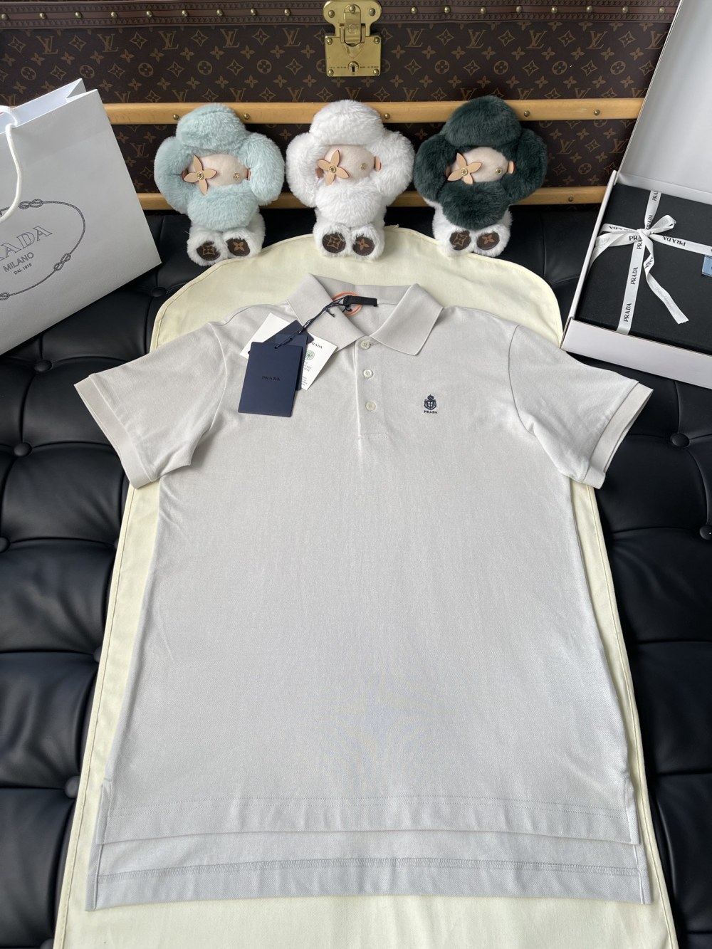 Small Crest Short-Sleeve Polo — product photograph