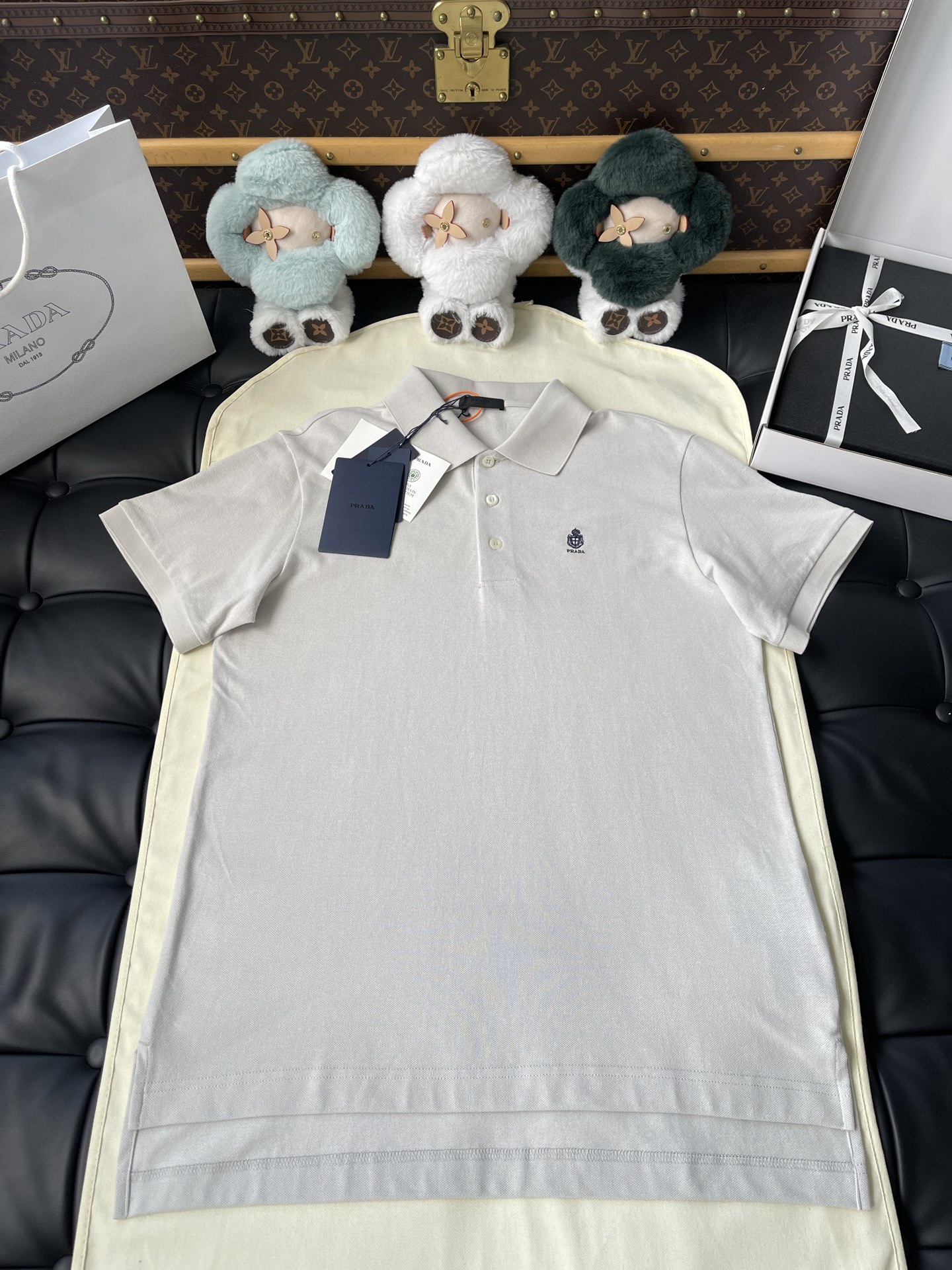 Small Crest Short-Sleeve Polo — product photograph