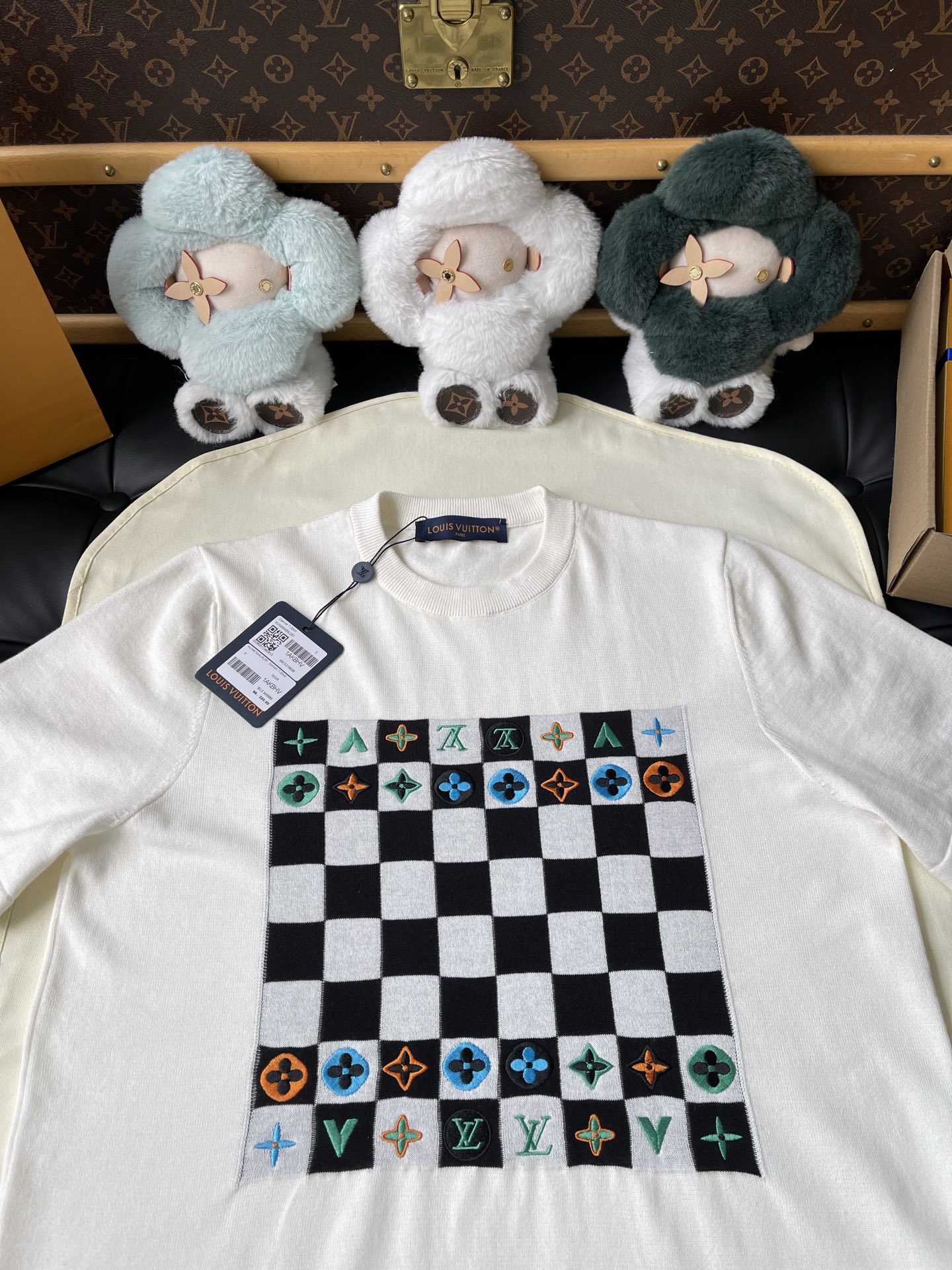 Checkerboard Graphic T-Shirt — product photograph