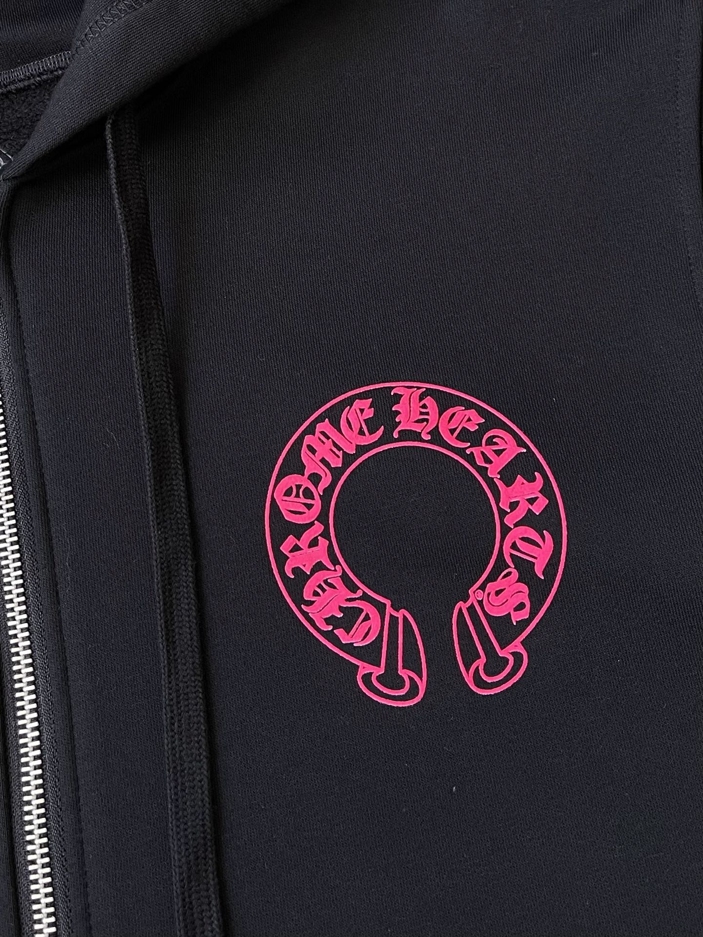 Pink-Graphic Hoodie and Sweatpants Separates — product photograph