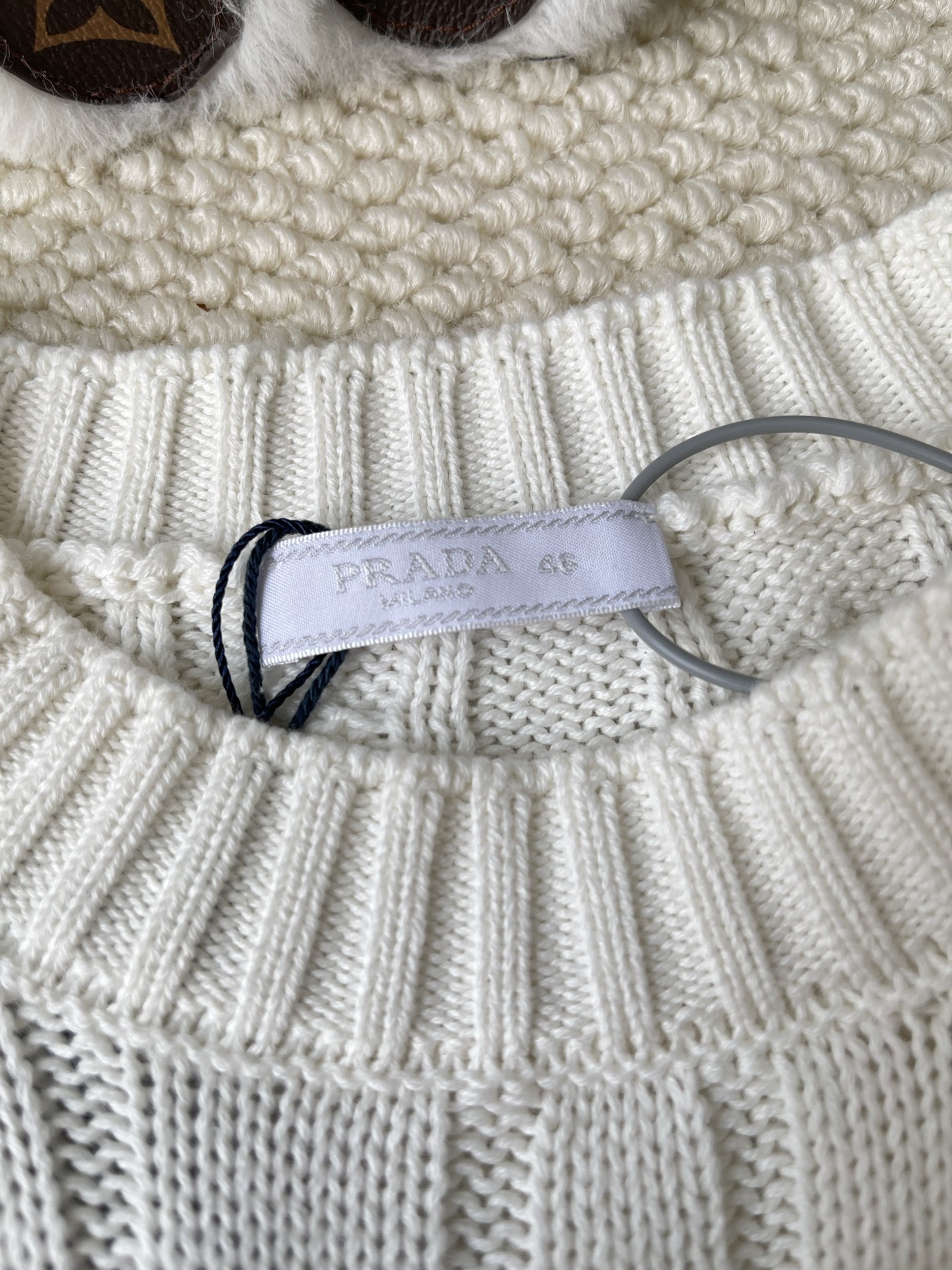 Crest Cable-Knit Sweater — product photograph