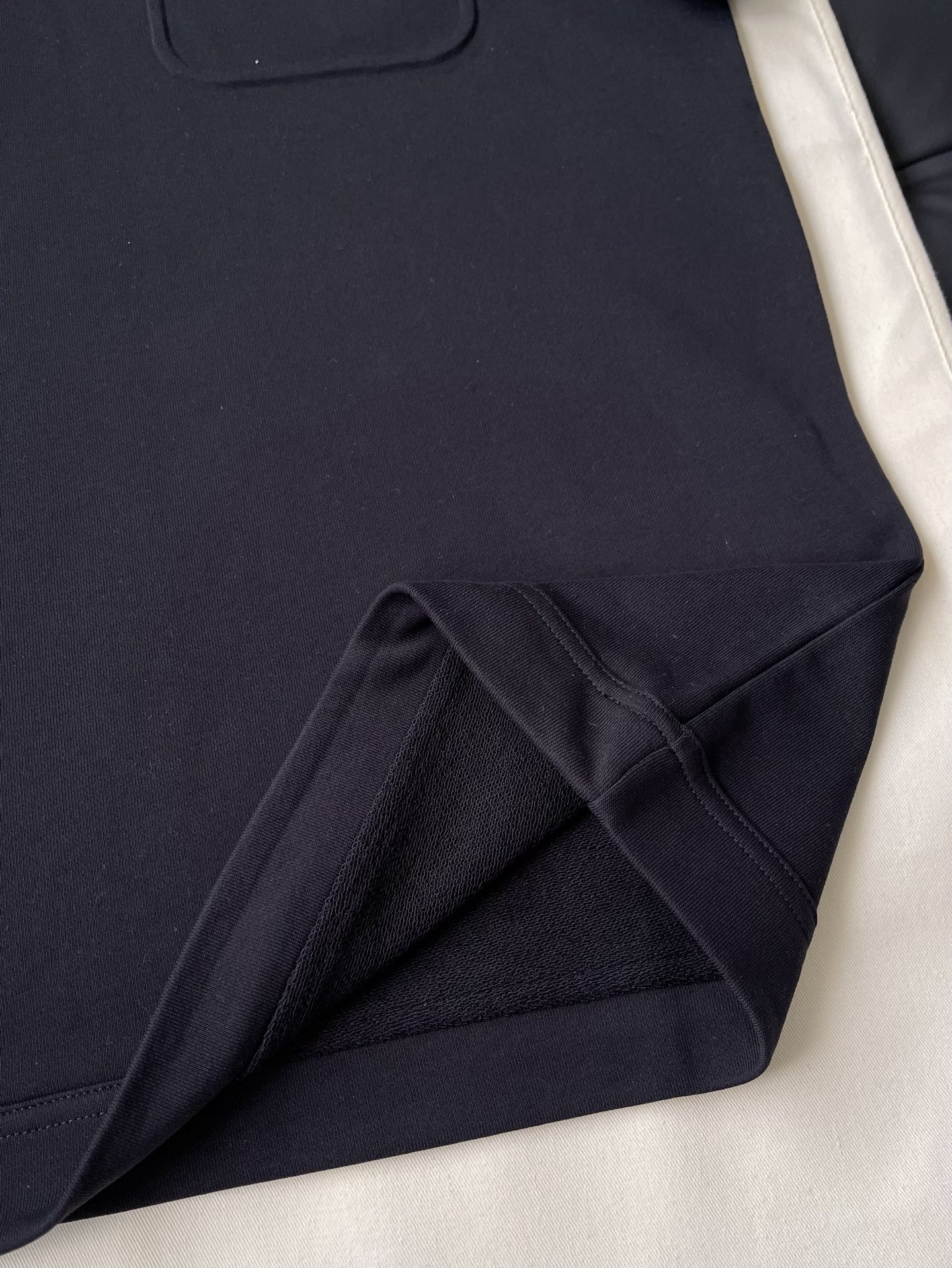 Zip-Pocket Crewneck T-Shirt — product photograph