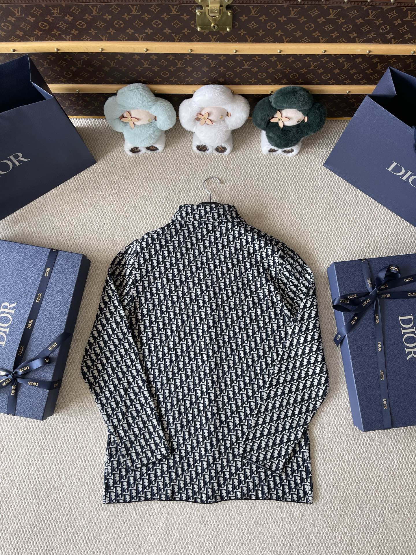 Dense-Oblique Button Shirt — product photograph