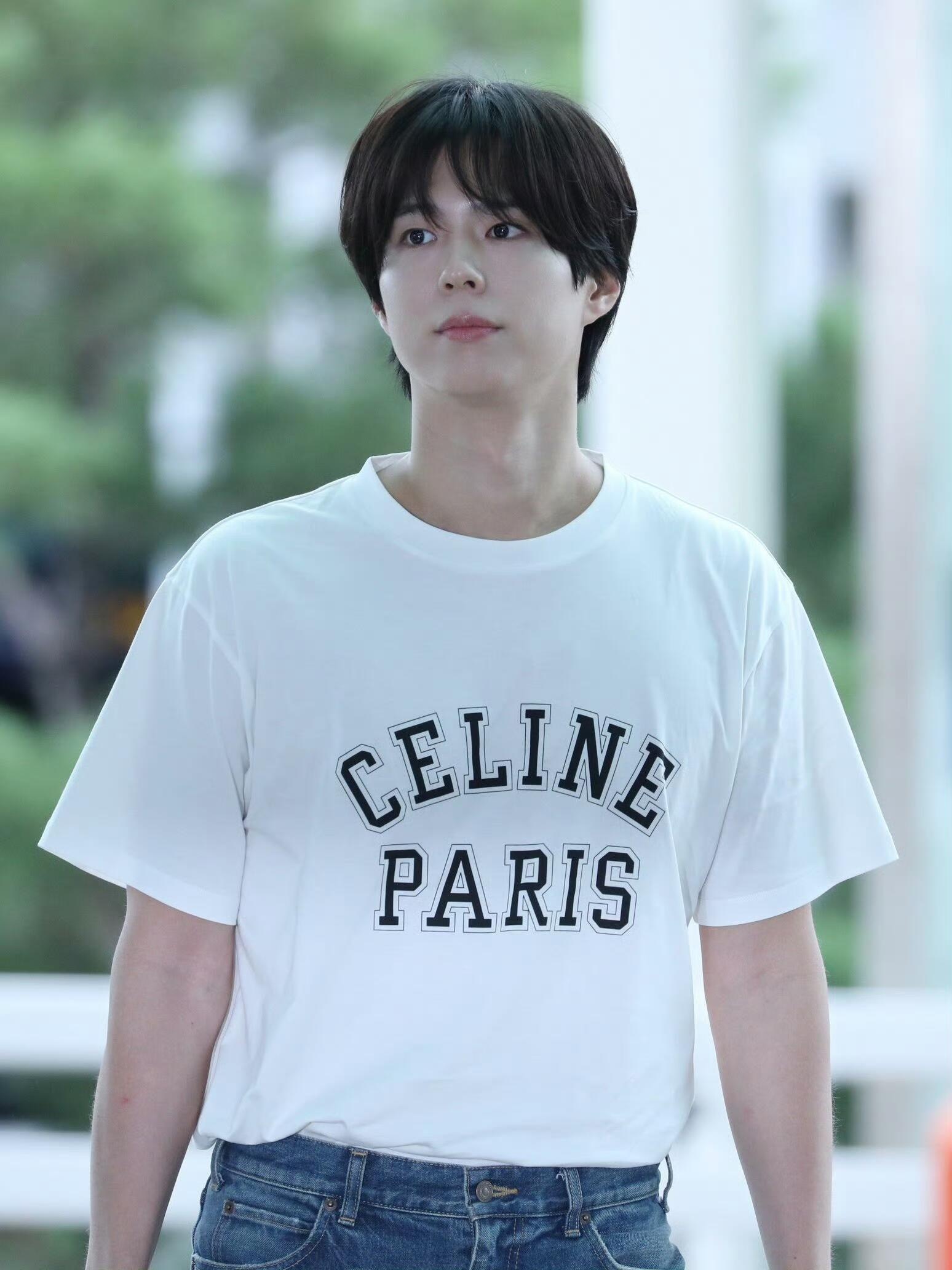Paris Wordmark Crewneck T-Shirt — product photograph
