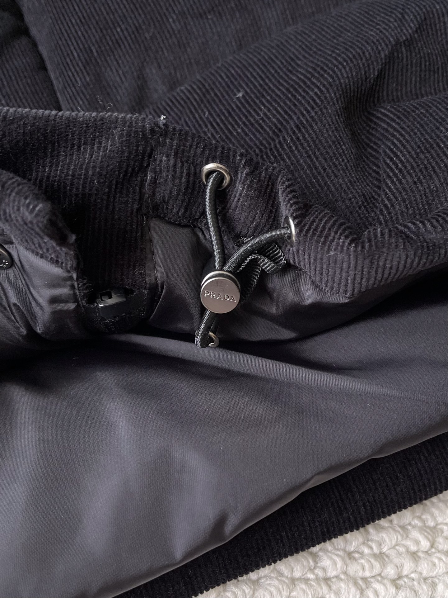 Stand-Collar Quilted Jacket — product photograph