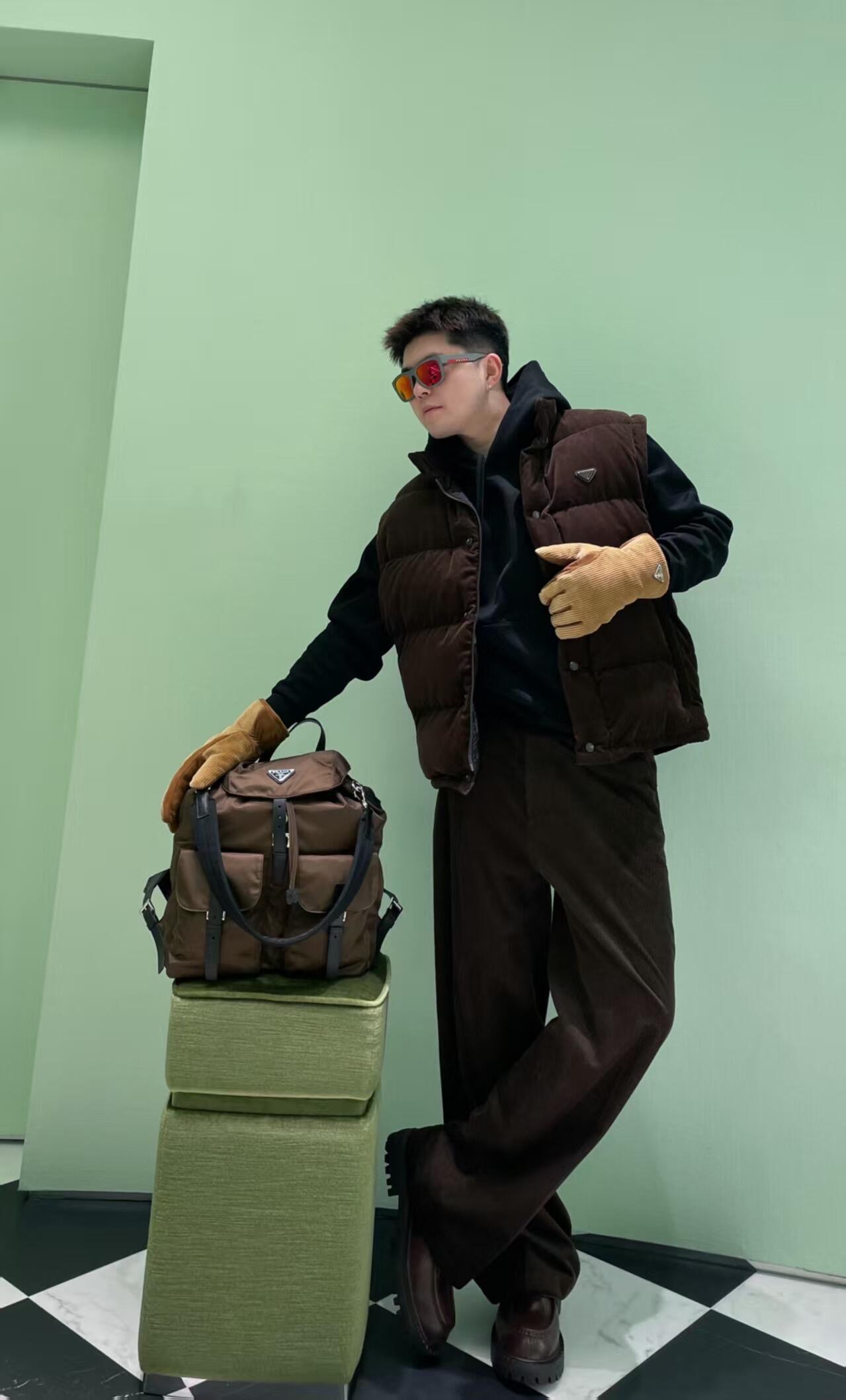 Stand-Collar Quilted Jacket — product photograph