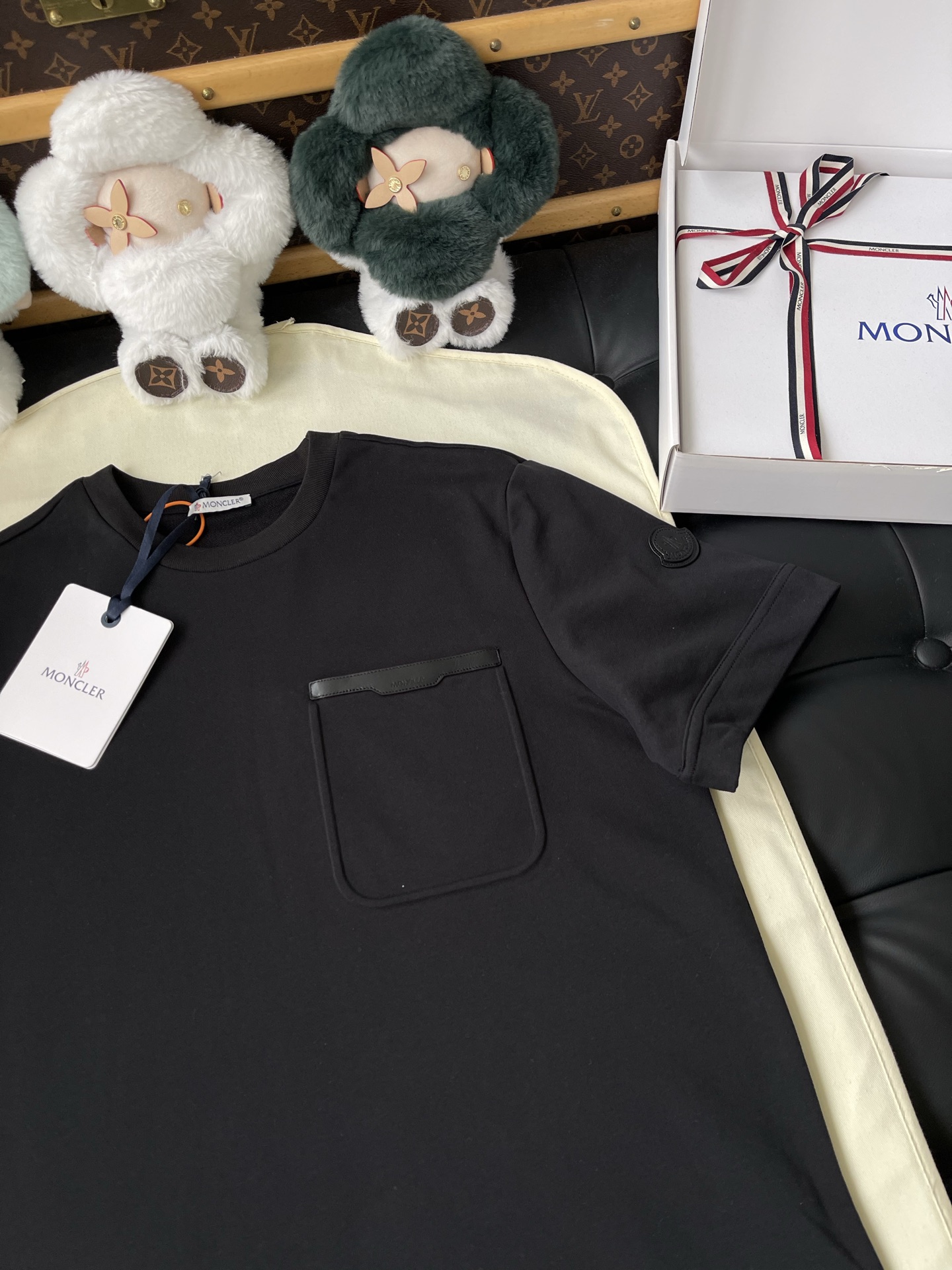 Zip-Pocket Crewneck T-Shirt — product photograph
