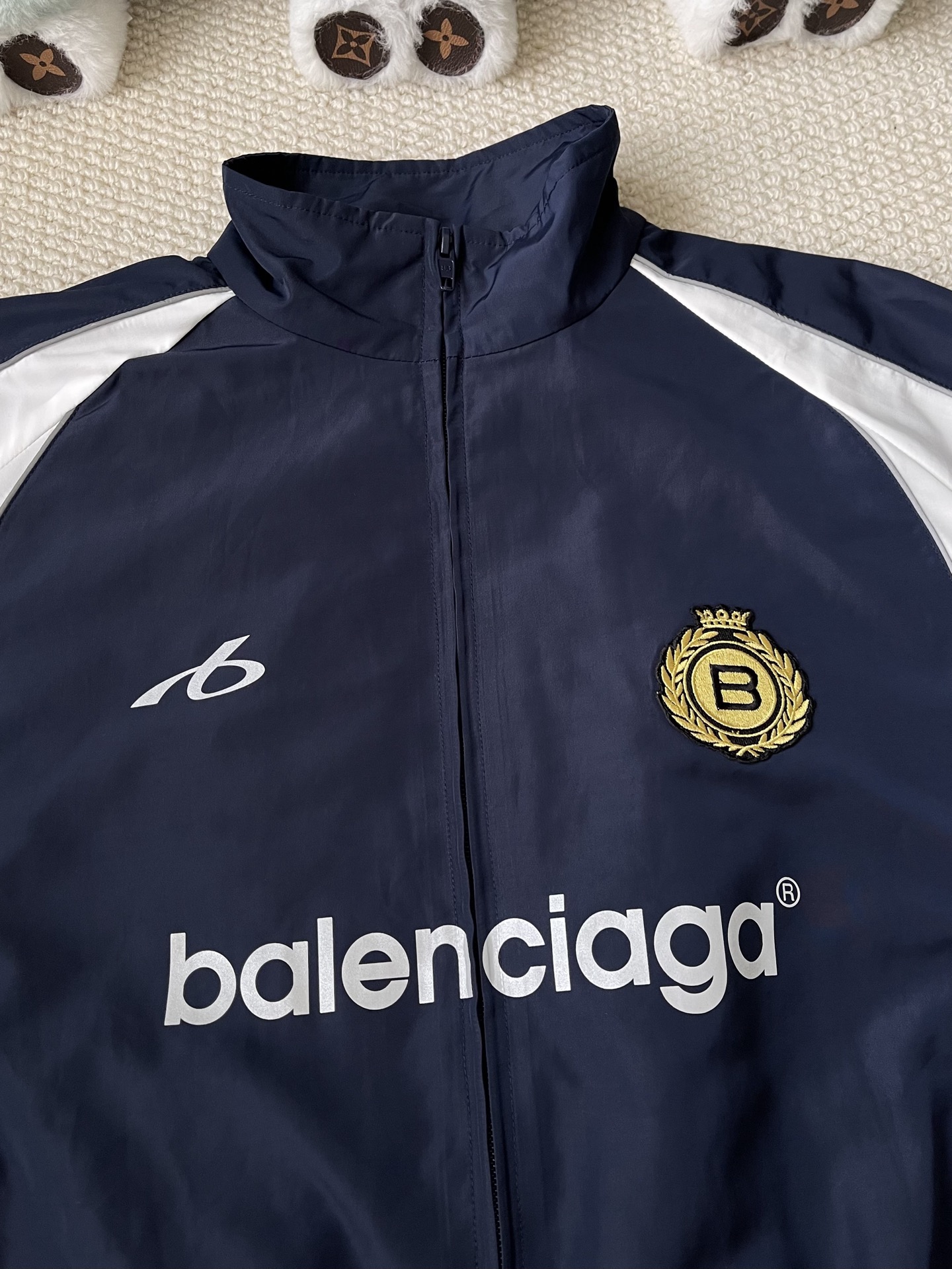 Navy-Crest Number-10 Matching Separates — product photograph