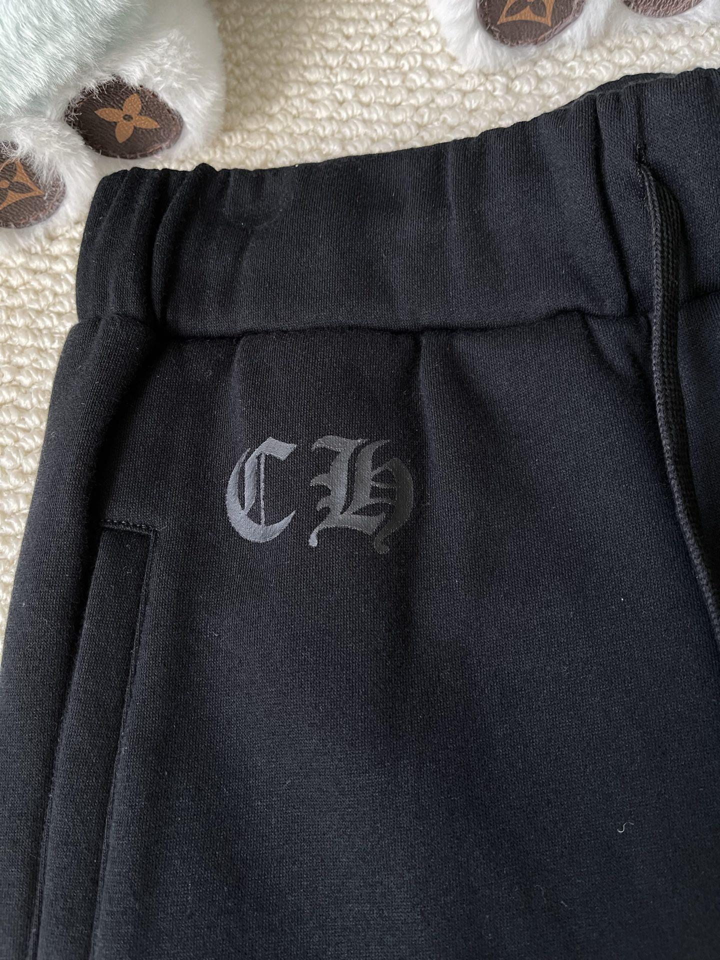 Pink-Graphic Hoodie and Sweatpants Separates — product photograph