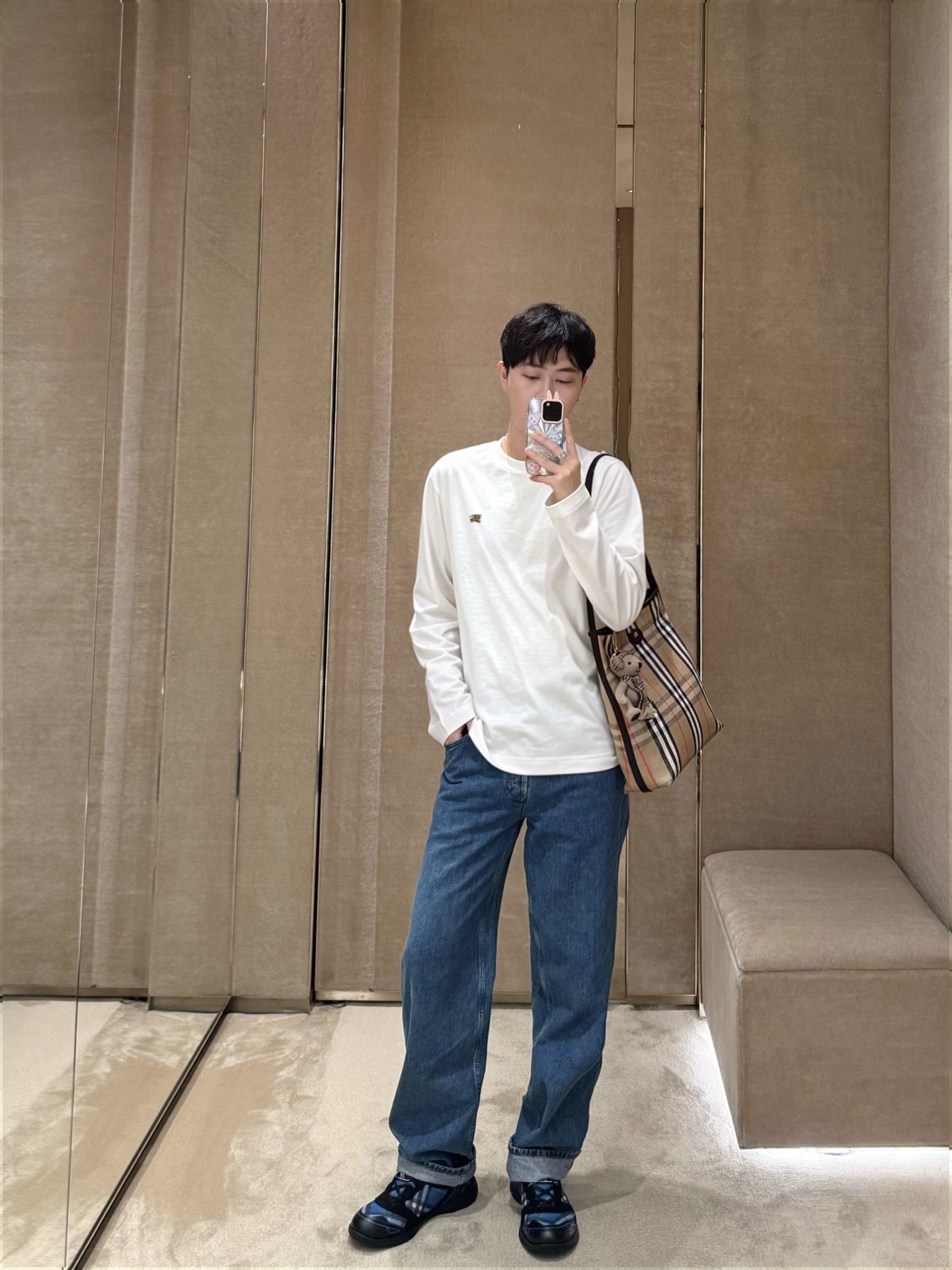 Small-Horse Long-Sleeve Top — product photograph