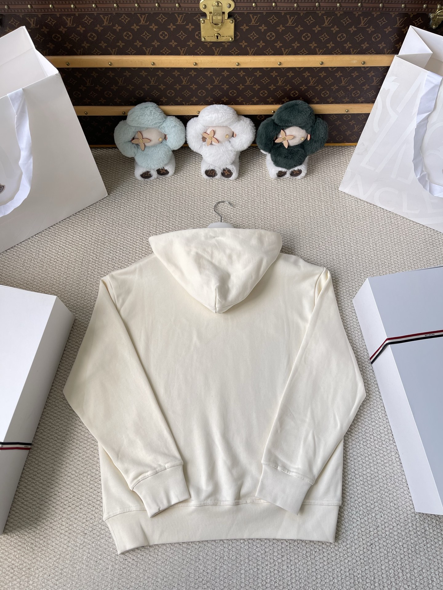Grenoble Toggle-Drawstring Hoodie — product photograph