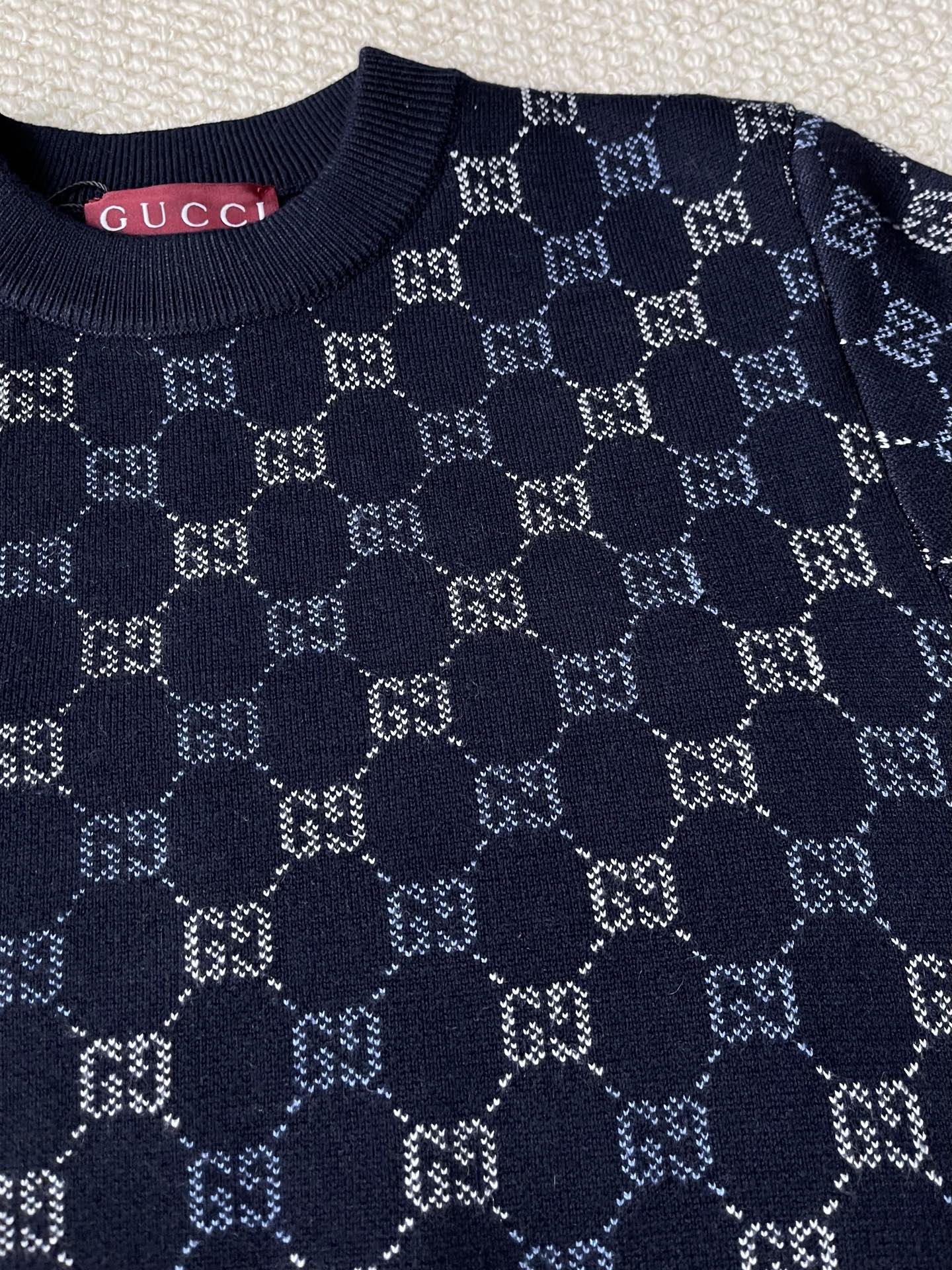 Allover GG Crewneck Sweater — product photograph