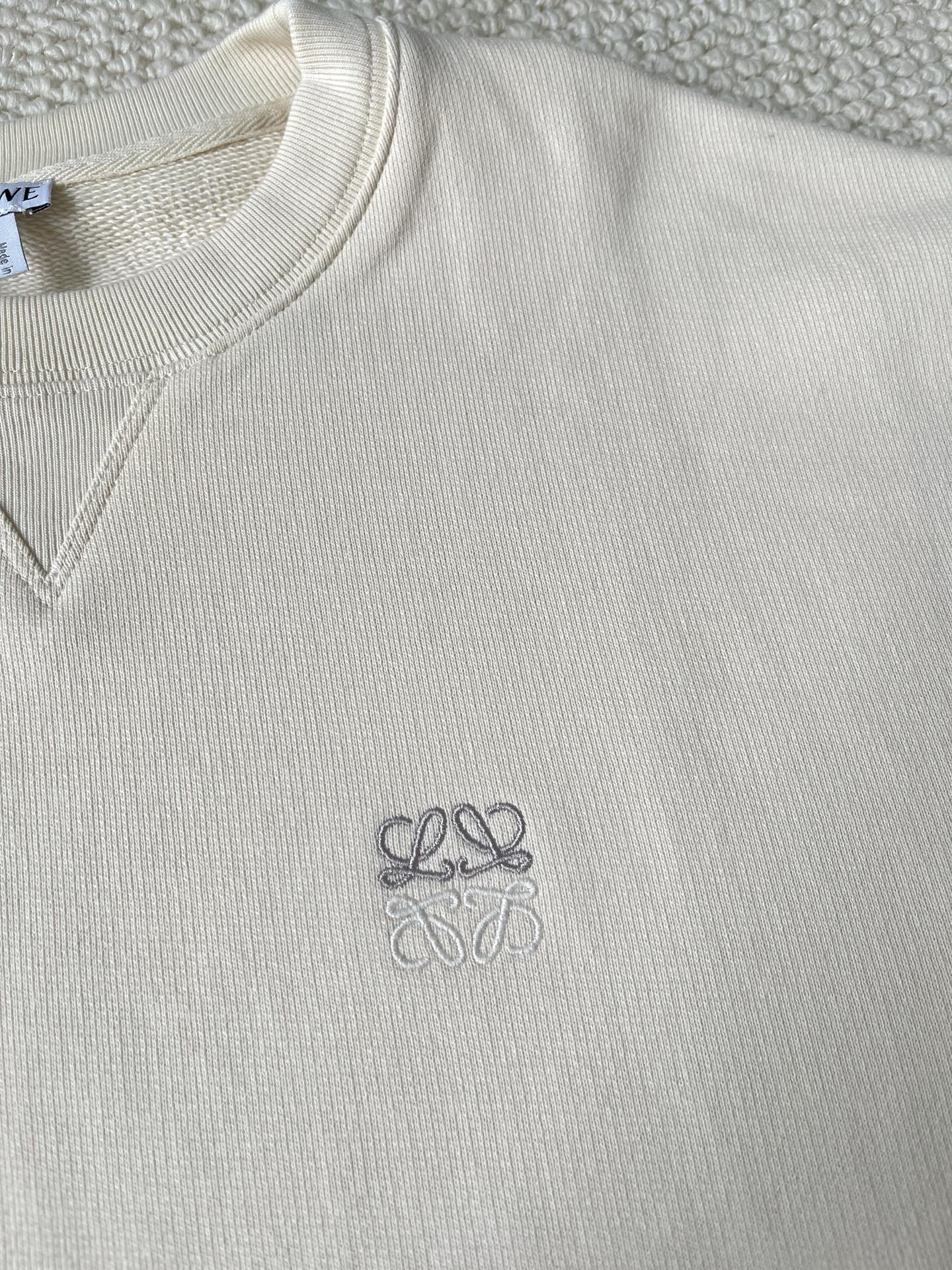 Tonal Anagram Crewneck Sweatshirt — product photograph