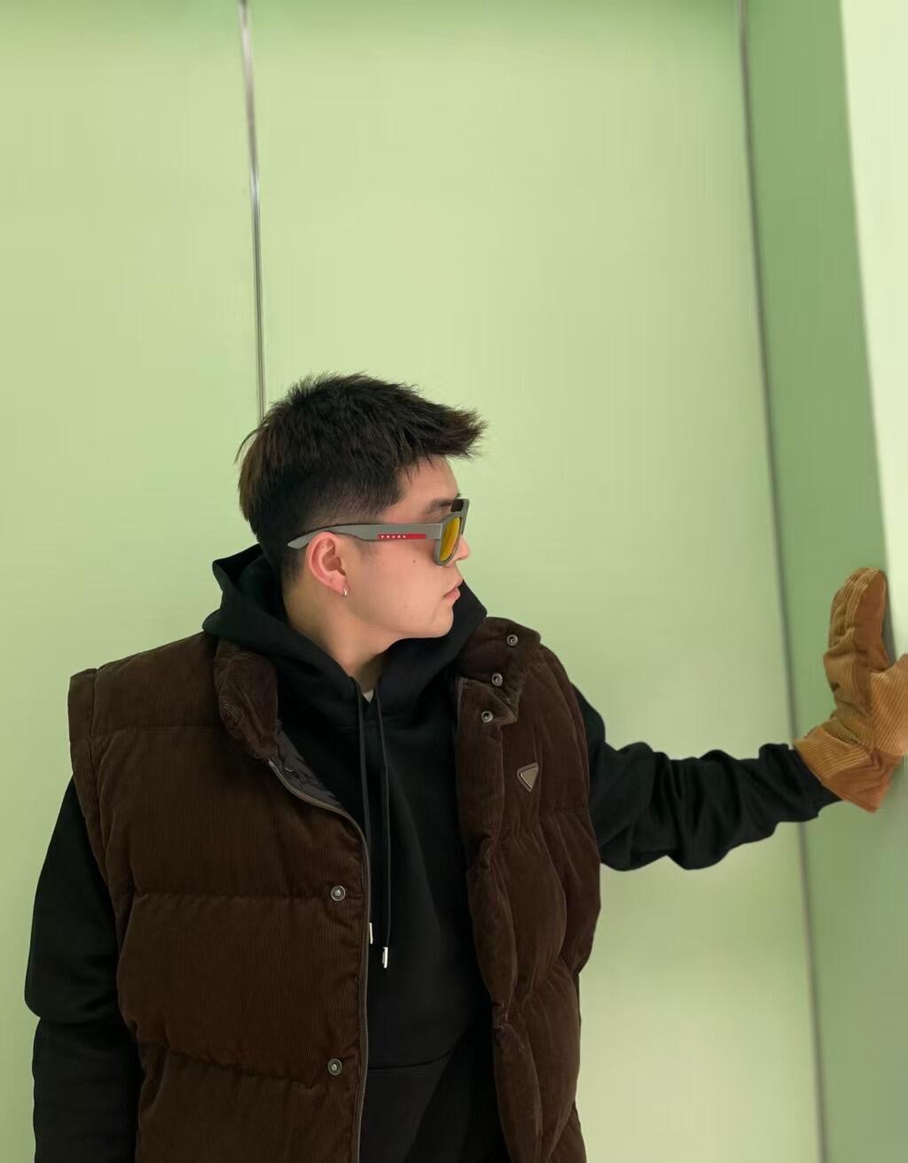 Stand-Collar Quilted Jacket — product photograph